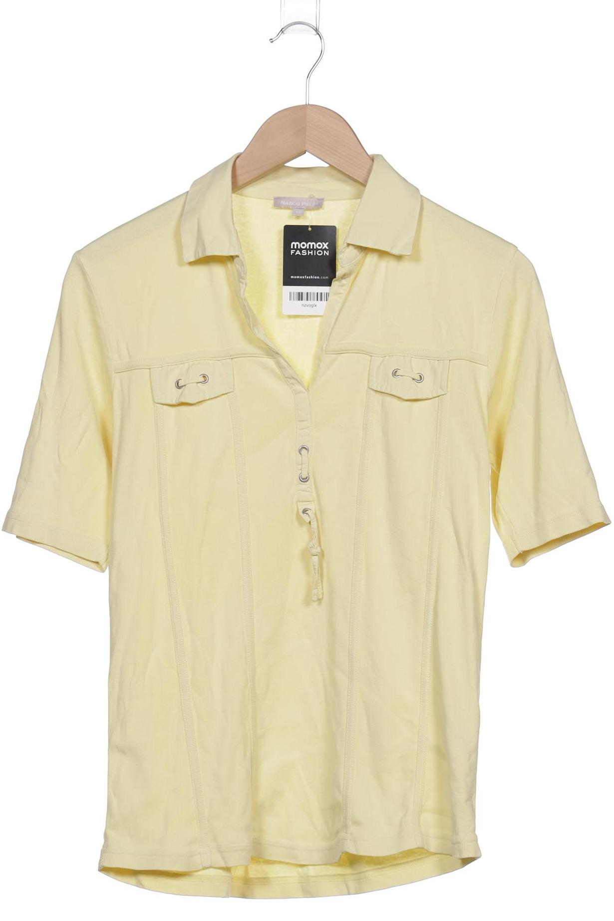 

Marco Pecci Damen Poloshirt, gelb, Gr. 40