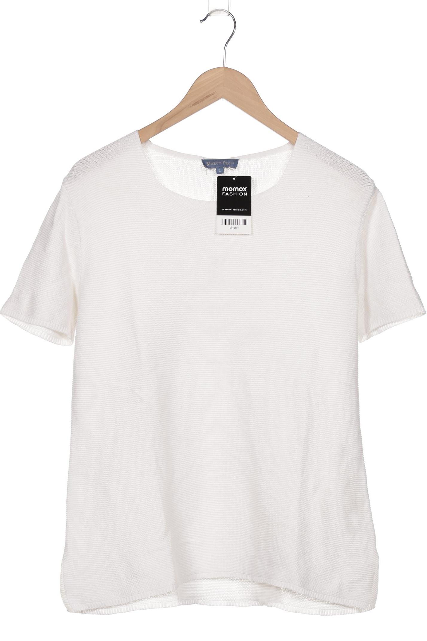 

Marco Pecci Damen Pullover, weiß, Gr. 42