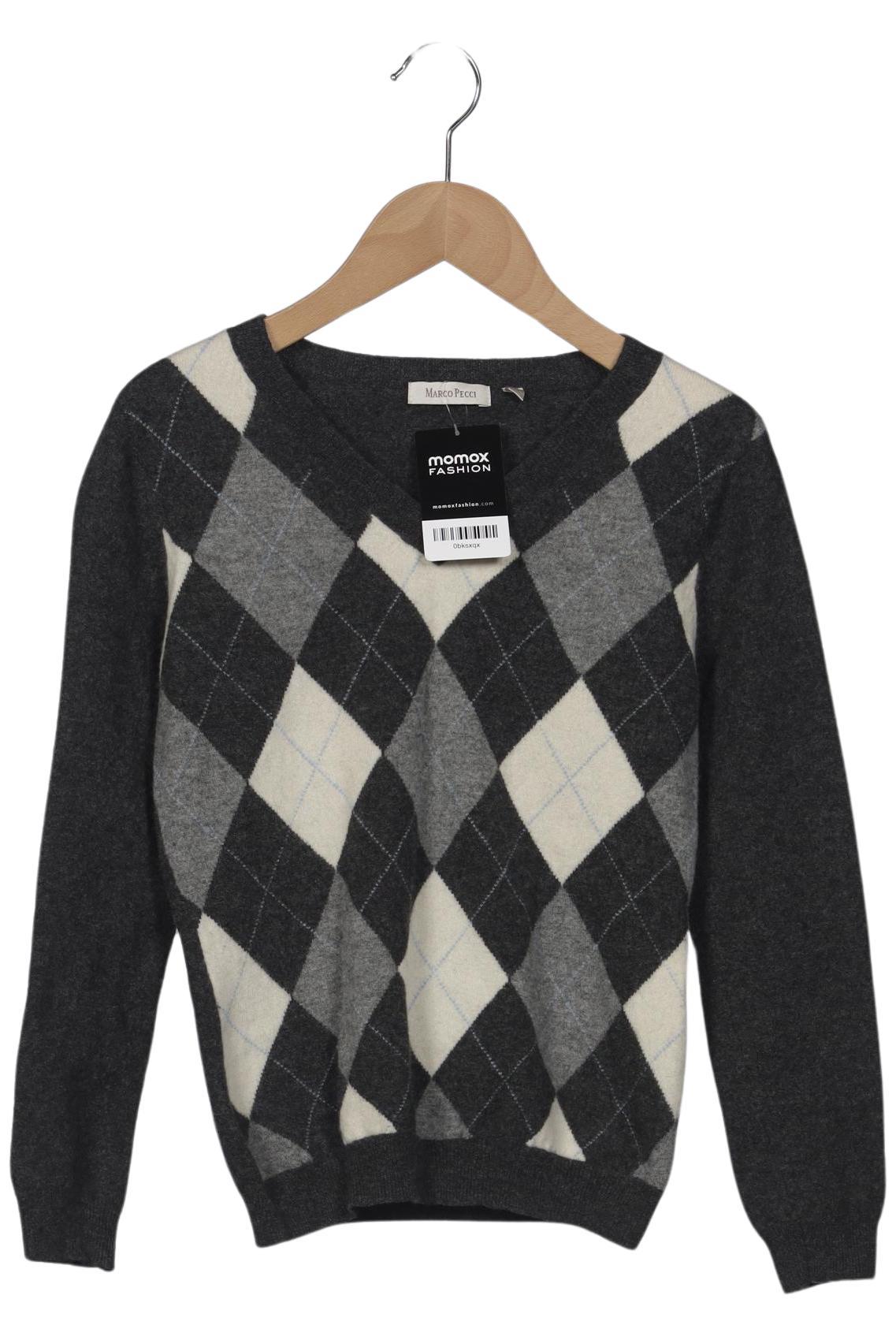 

Marco Pecci Damen Pullover, grau, Gr. 36