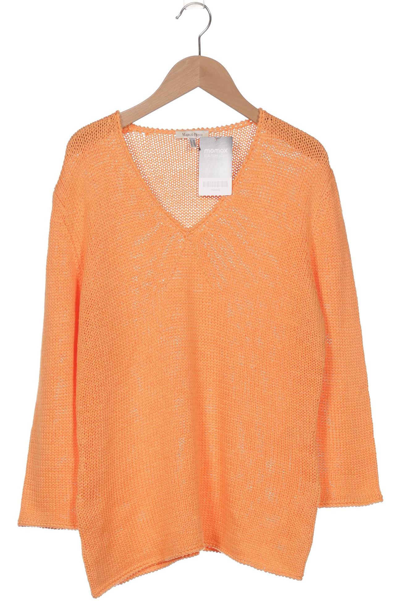 

Marco Pecci Damen Pullover, orange, Gr. 42