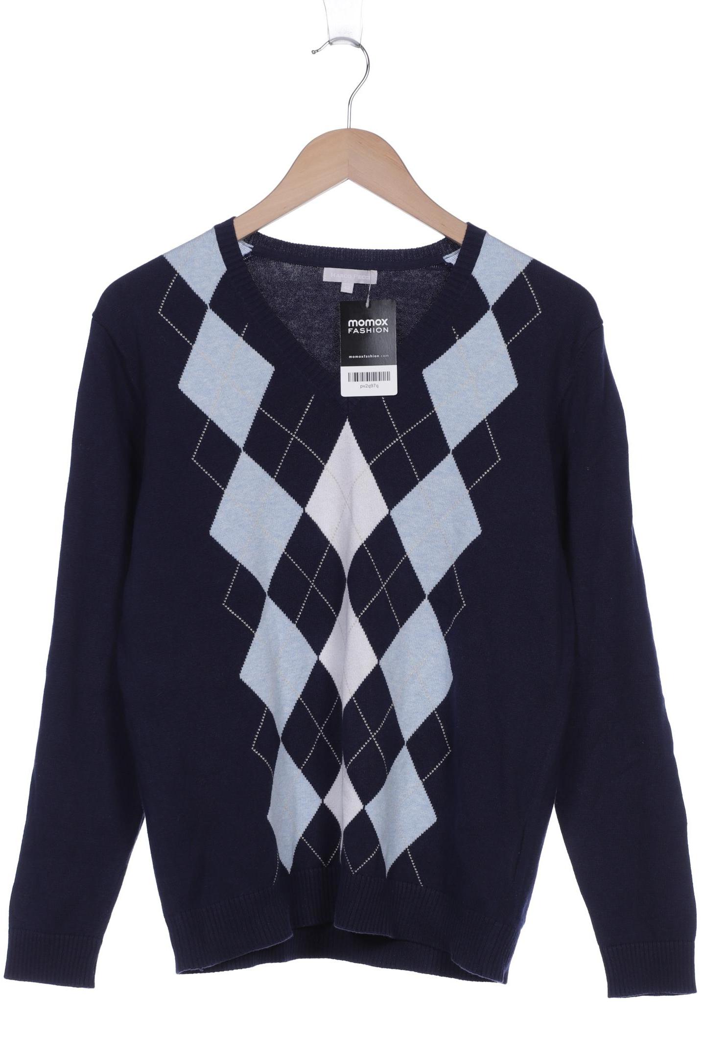 

MARCO PECCI Damen Pullover, marineblau