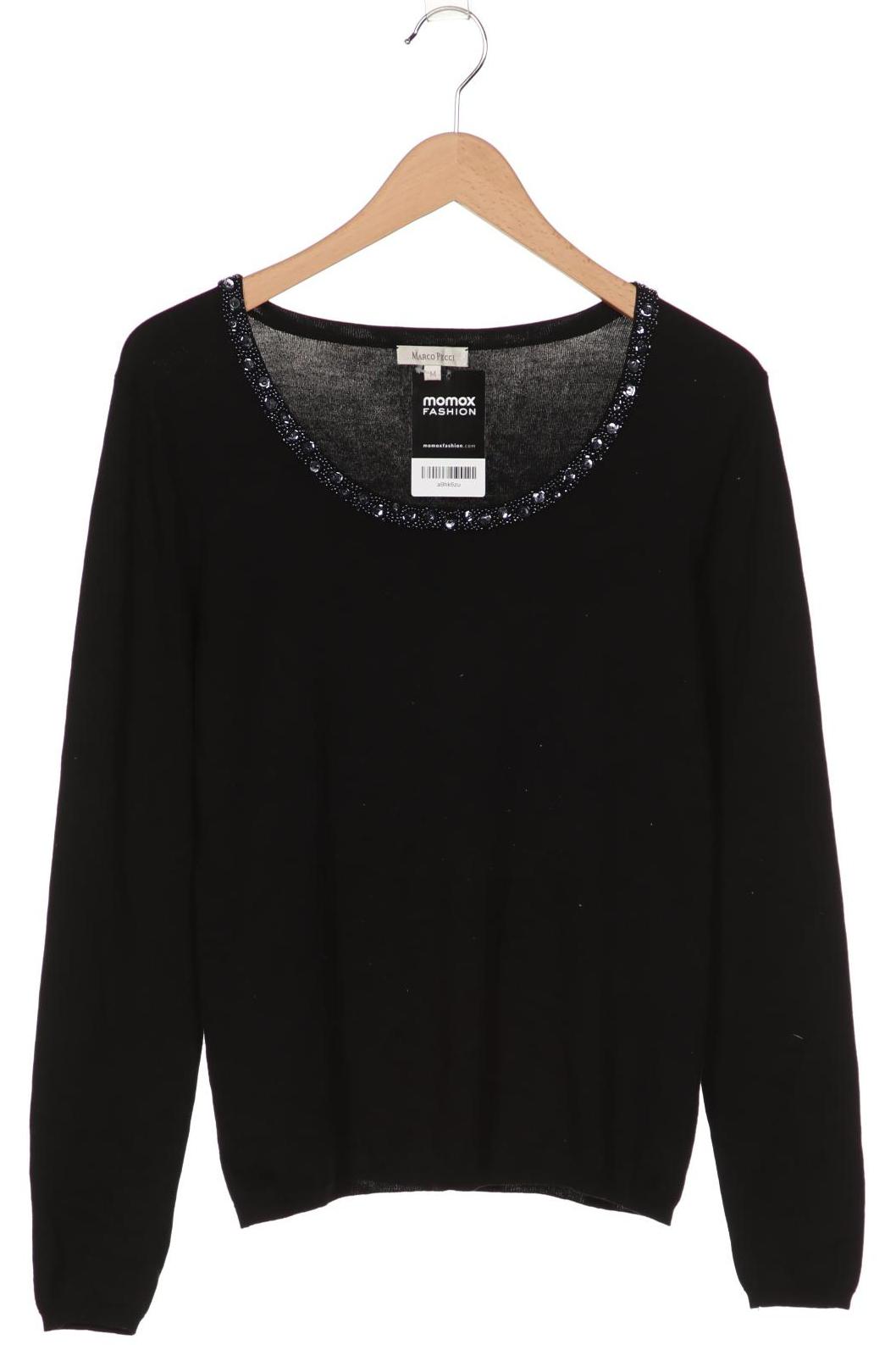 

MARCO PECCI Damen Pullover, schwarz