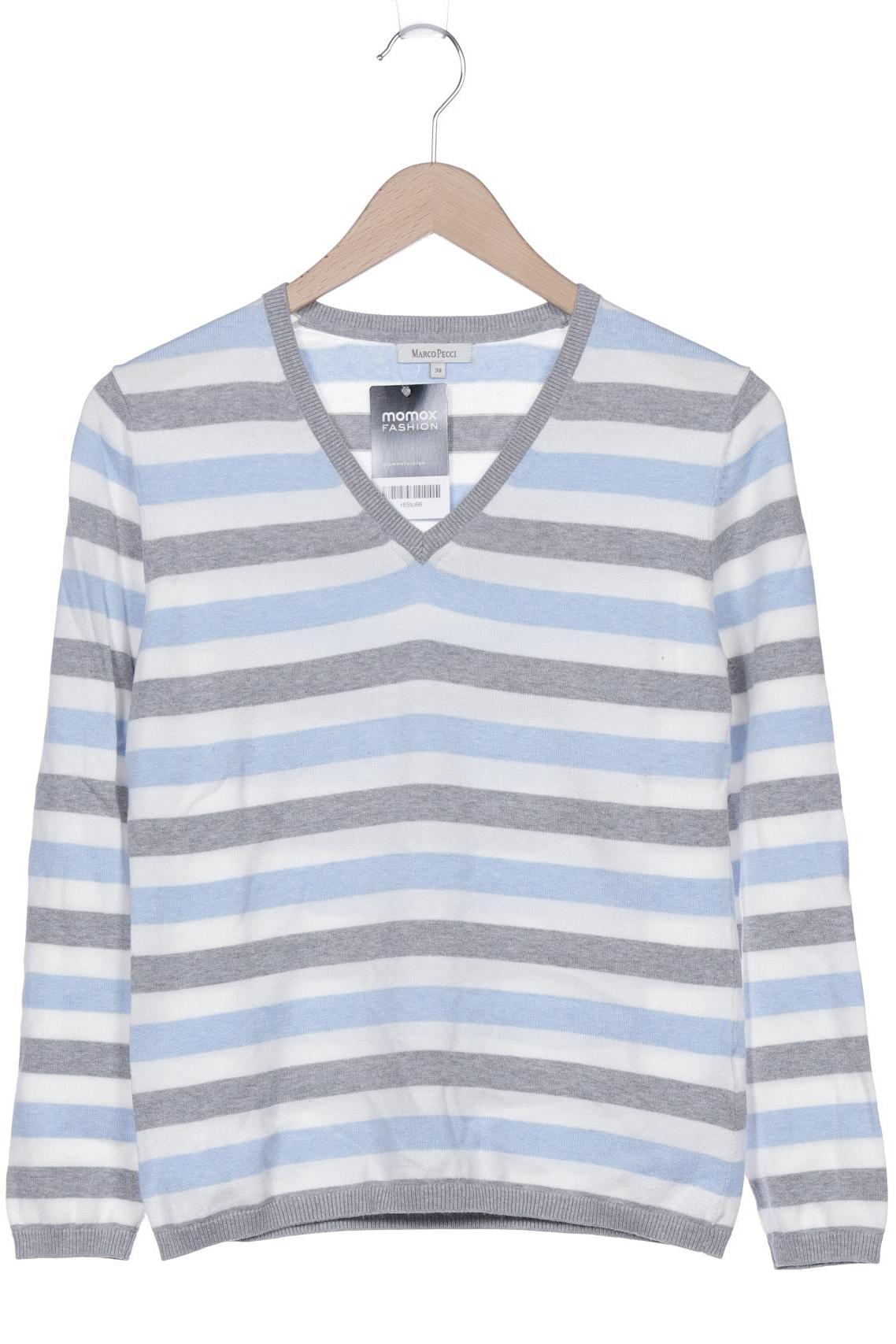 

Marco Pecci Damen Pullover, hellblau, Gr. 38