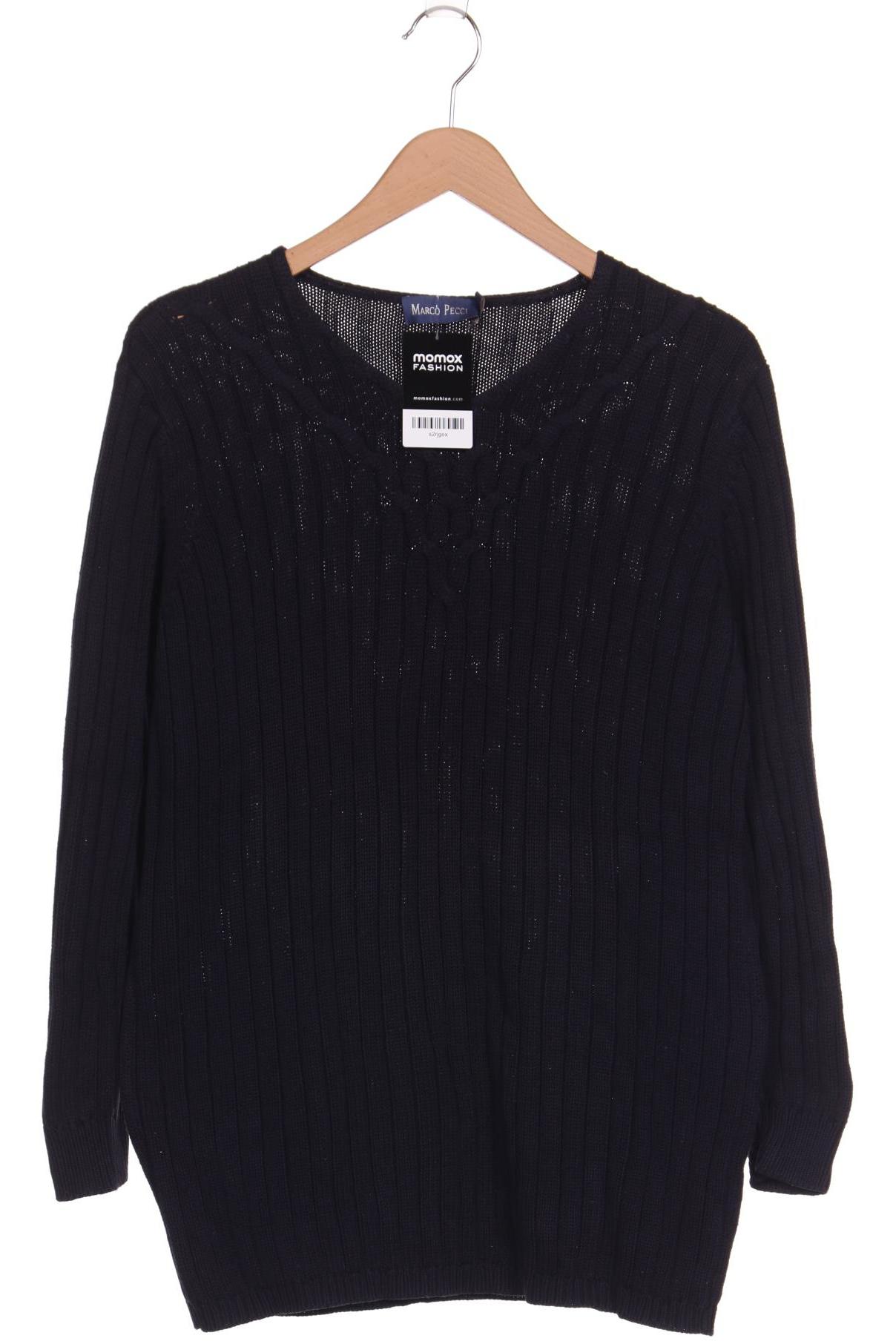 

MARCO PECCI Damen Pullover, marineblau