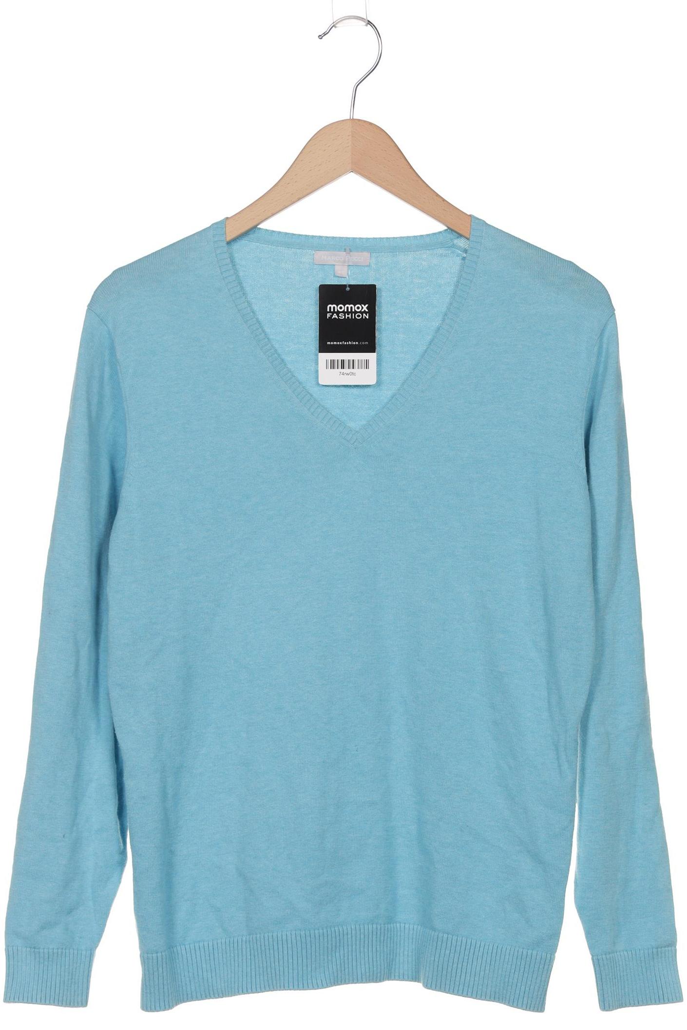 

Marco Pecci Damen Pullover, blau, Gr. 46