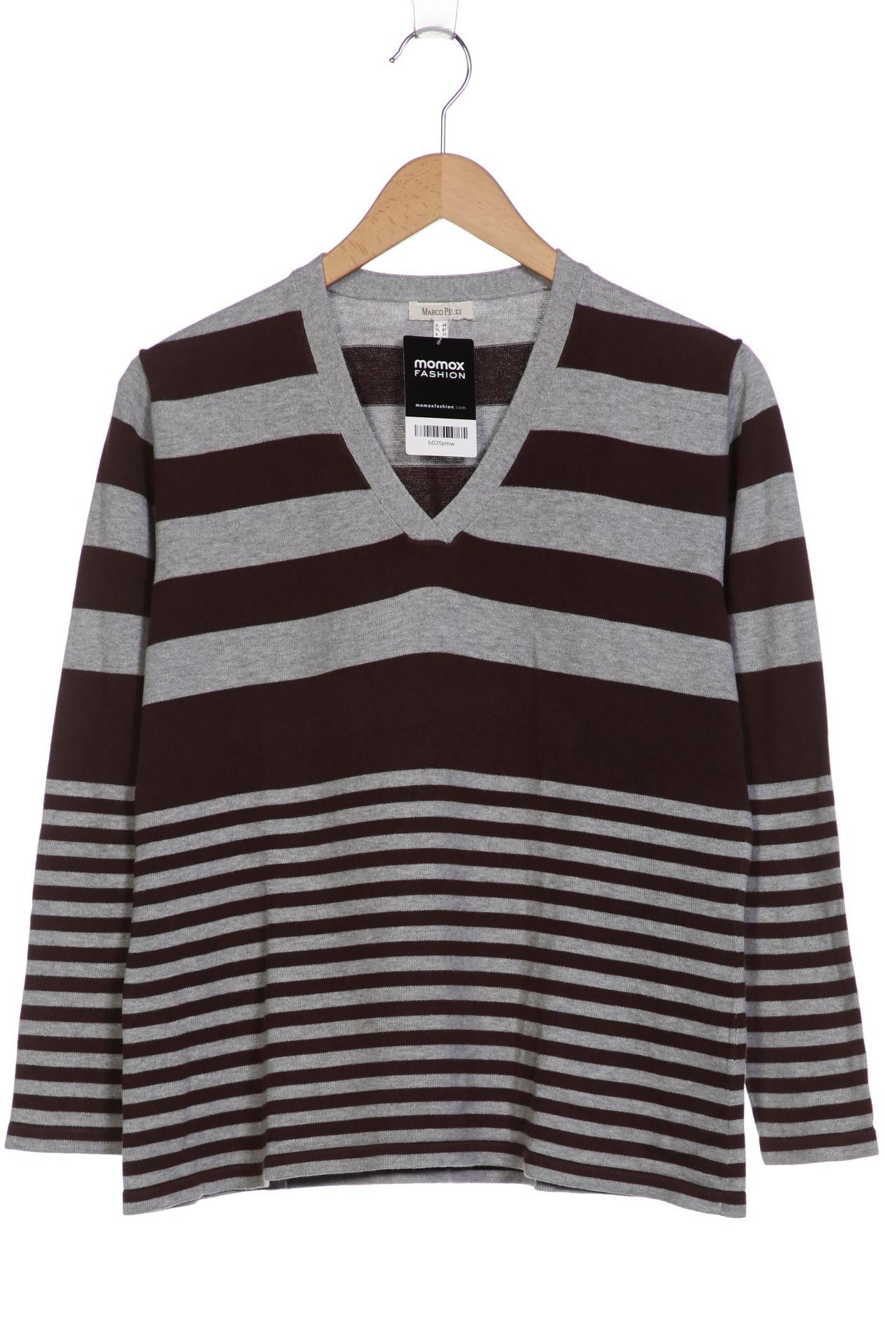 

Marco Pecci Damen Pullover, braun, Gr. 44
