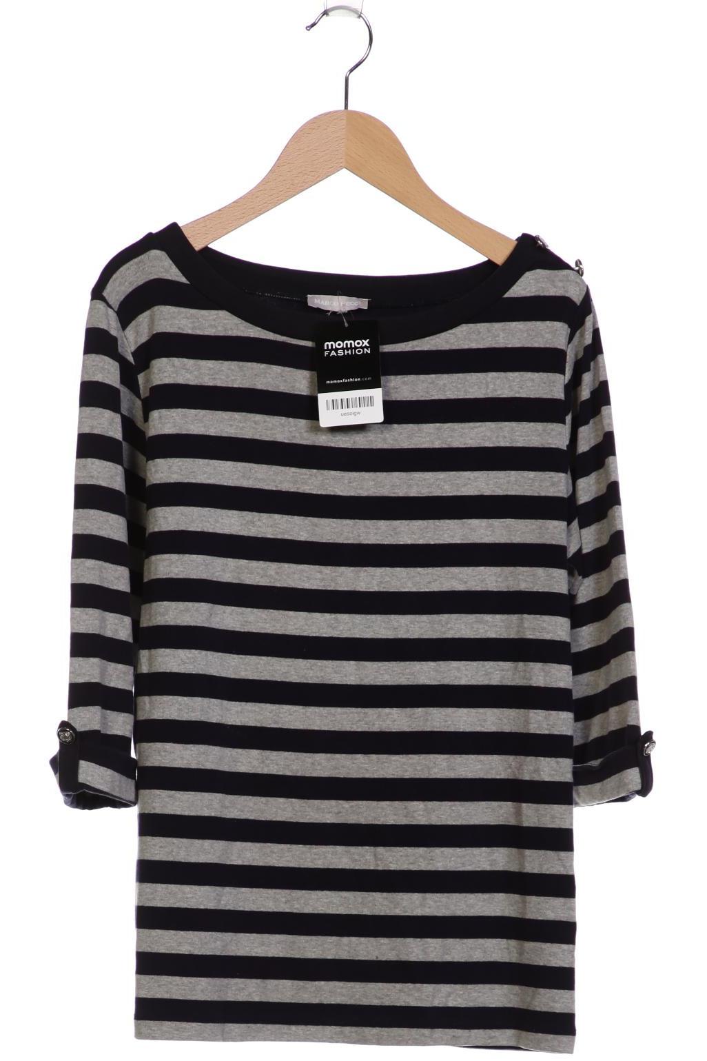 

Marco Pecci Damen Langarmshirt, grau, Gr. 38
