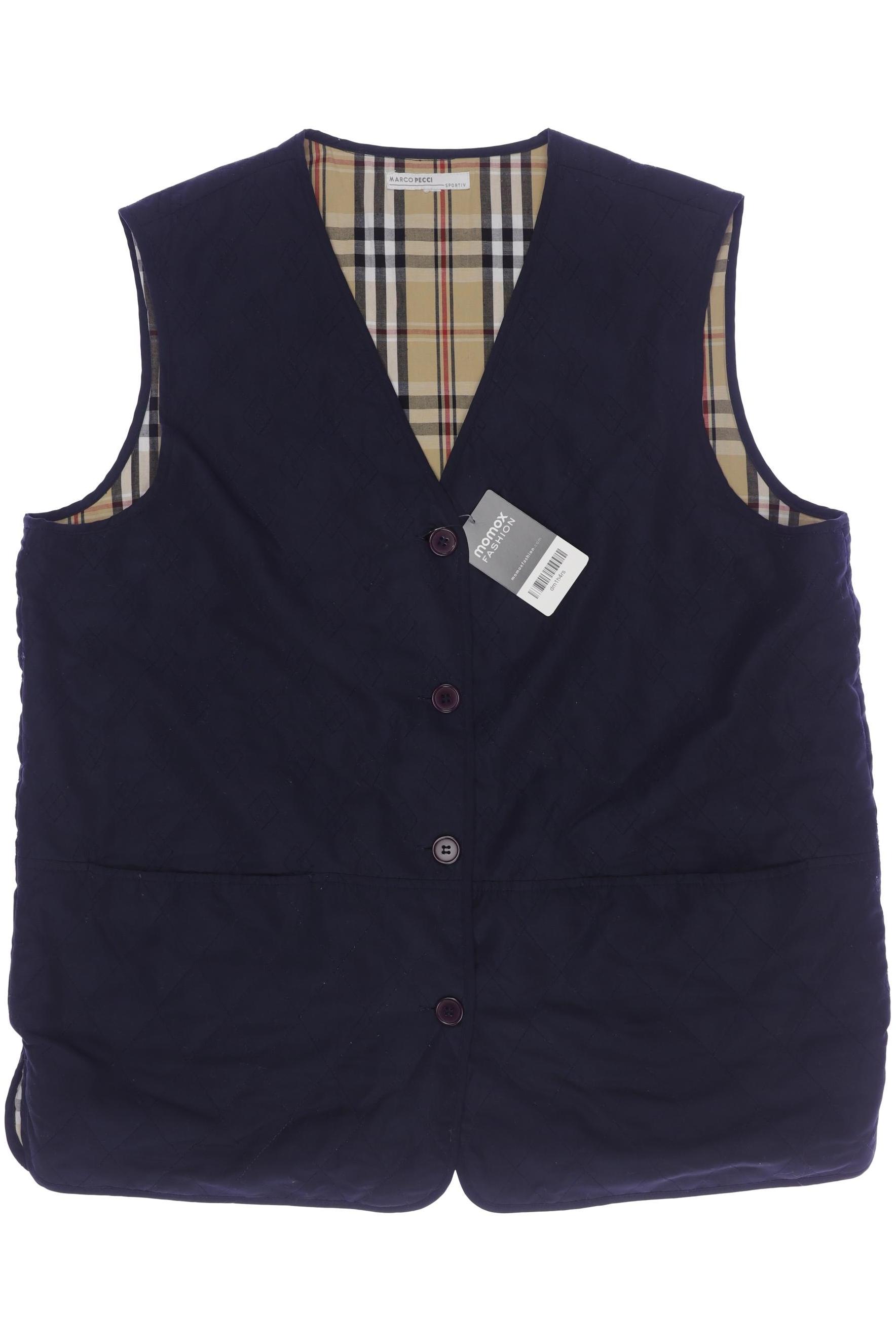 

Marco Pecci Damen Weste, marineblau, Gr. 48