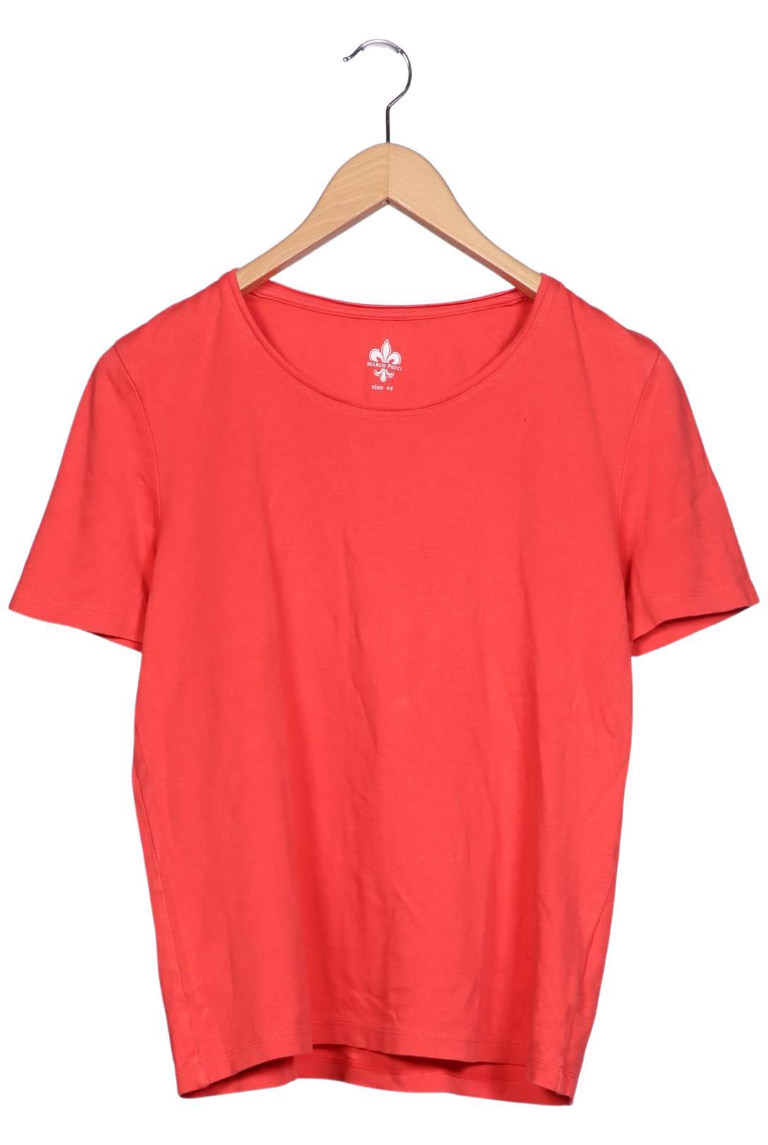 

Marco Pecci Damen T-Shirt, rot, Gr. 44