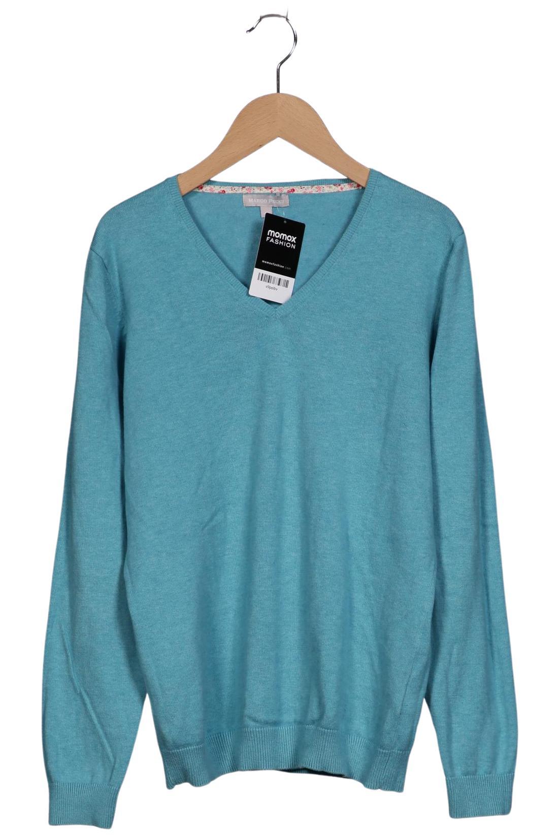 

Marco Pecci Damen Pullover, türkis, Gr. 42