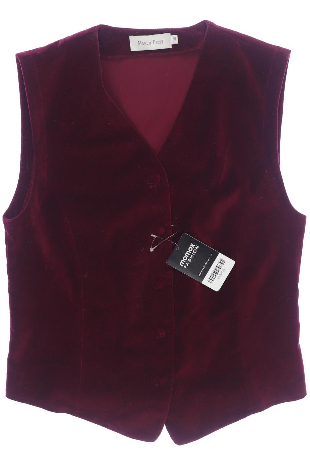 

Marco Pecci Damen Weste, bordeaux, Gr. 36