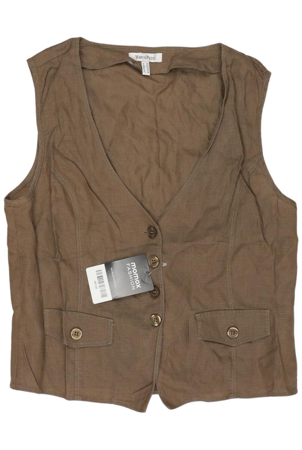 

Marco Pecci Damen Weste, braun, Gr. 36