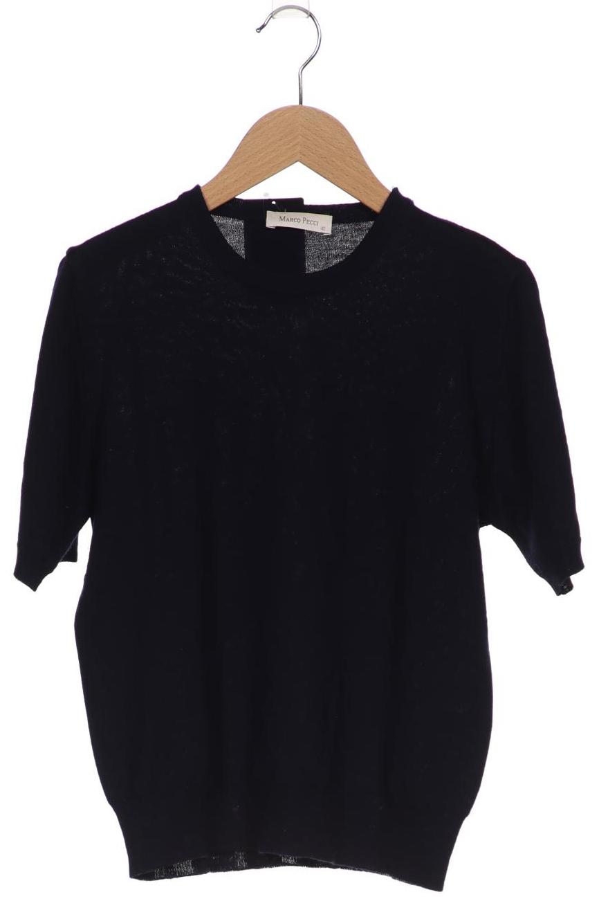 

MARCO PECCI Damen Pullover, marineblau