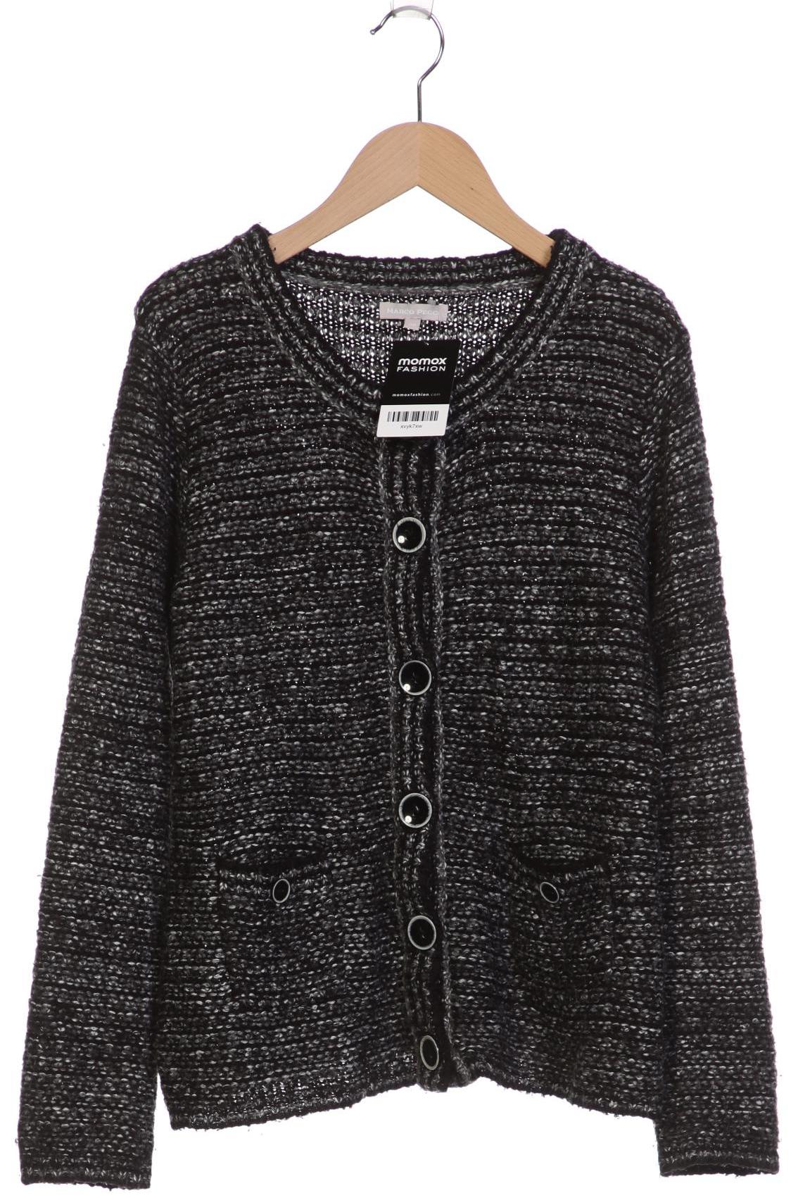 

Marco Pecci Damen Strickjacke, grau, Gr. 40
