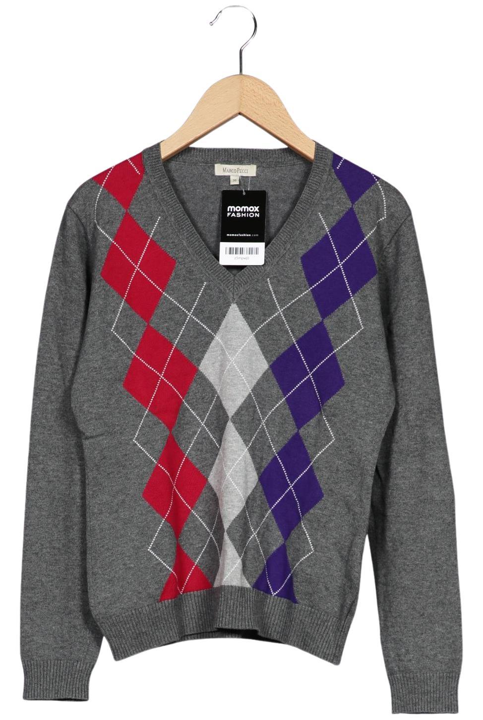 

Marco Pecci Damen Pullover, grau, Gr. 36