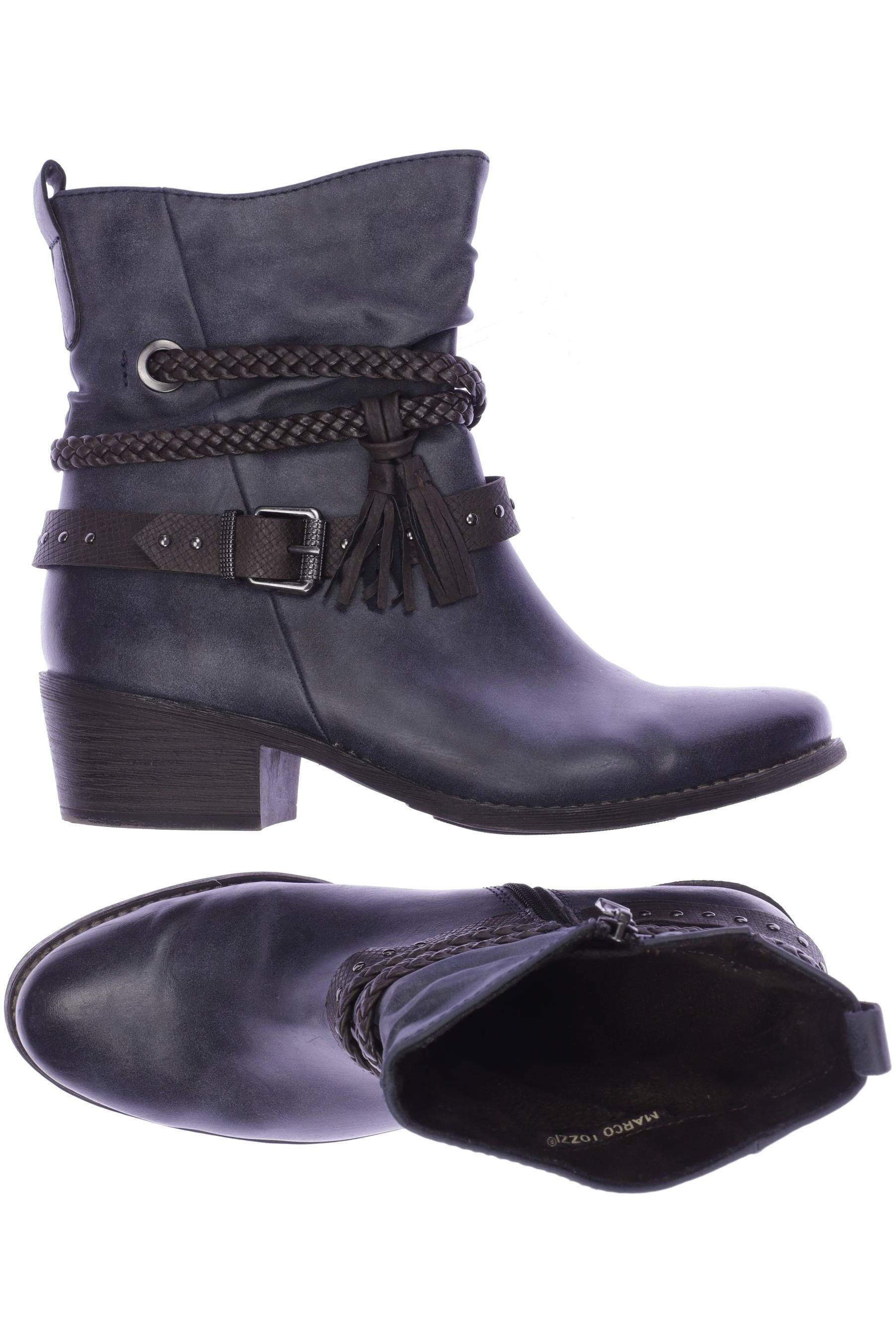 

Marco Tozzi Damen Stiefelette, blau, Gr. 38