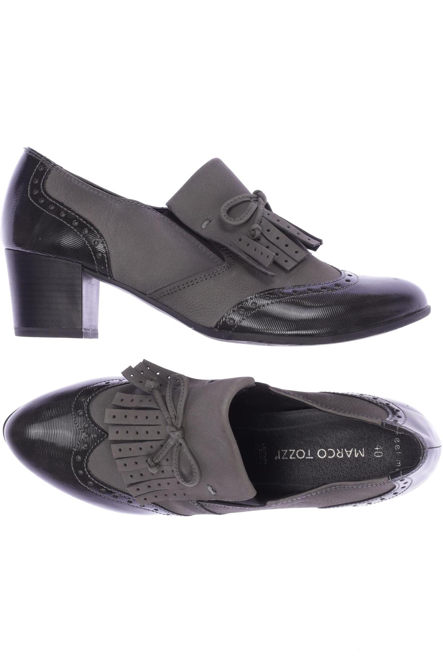 

Marco Tozzi Damen Halbschuh, grau, Gr. 40