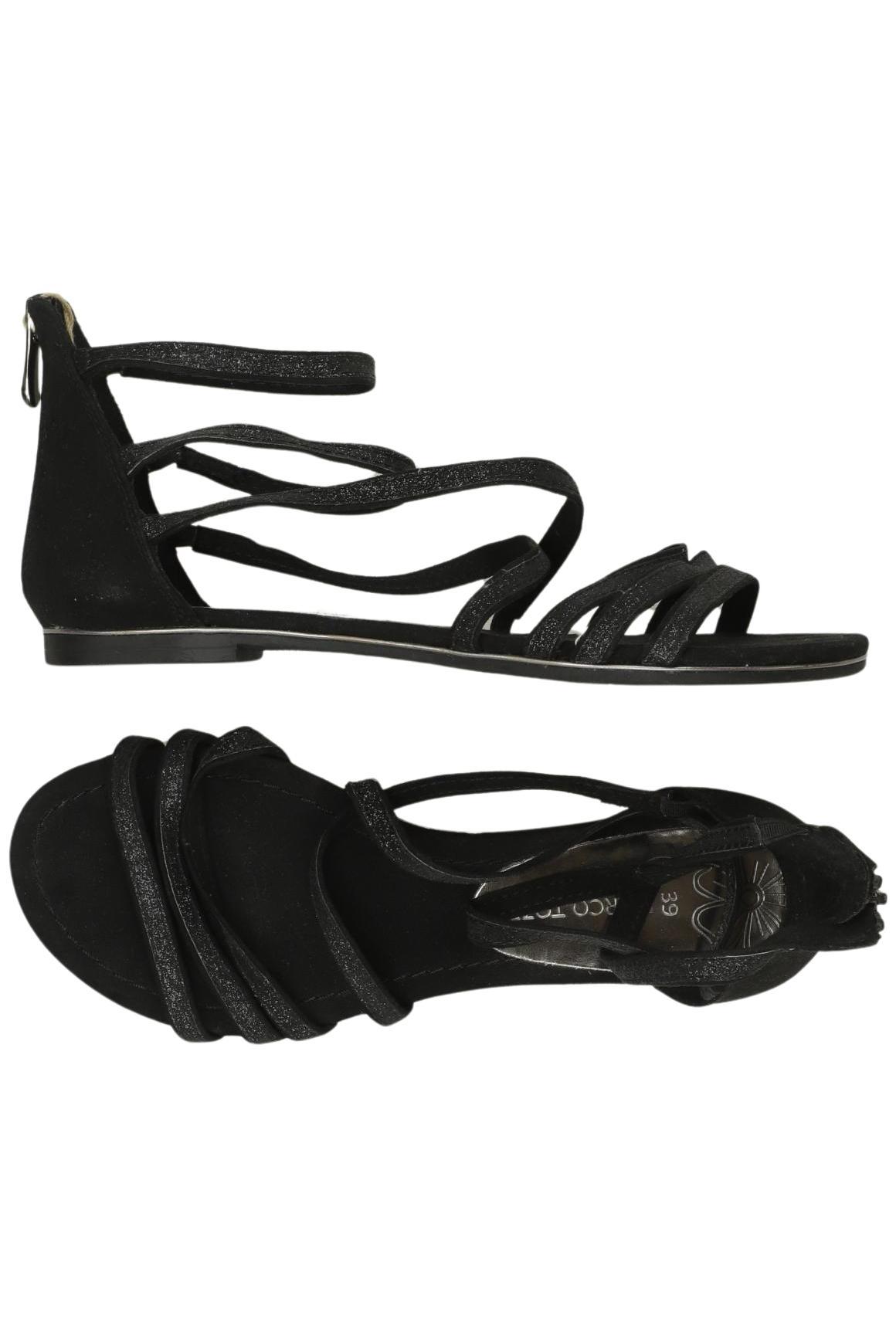 

Marco Tozzi Damen Sandale, schwarz, Gr. 39