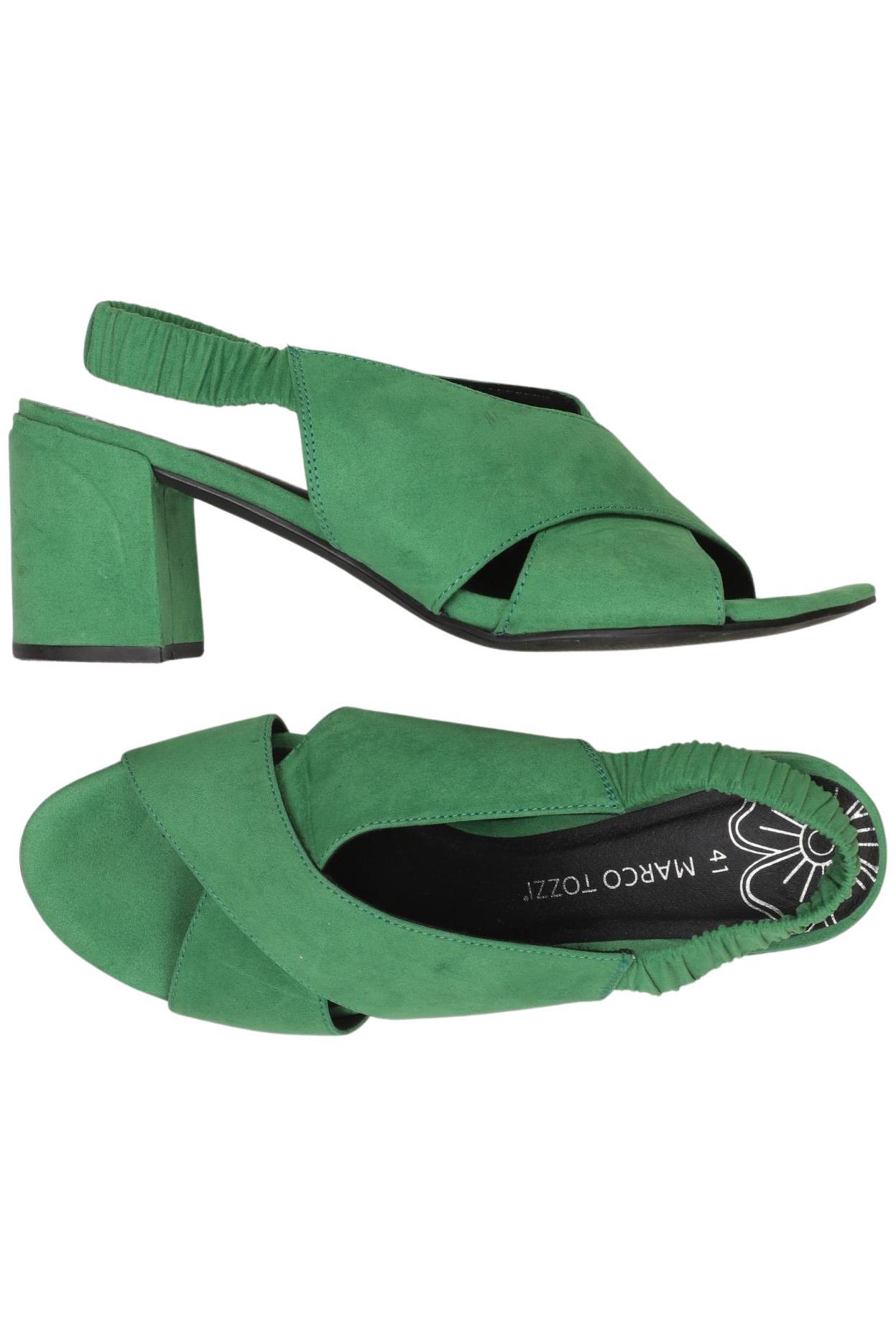 

Marco Tozzi Damen Sandale, grün, Gr. 41