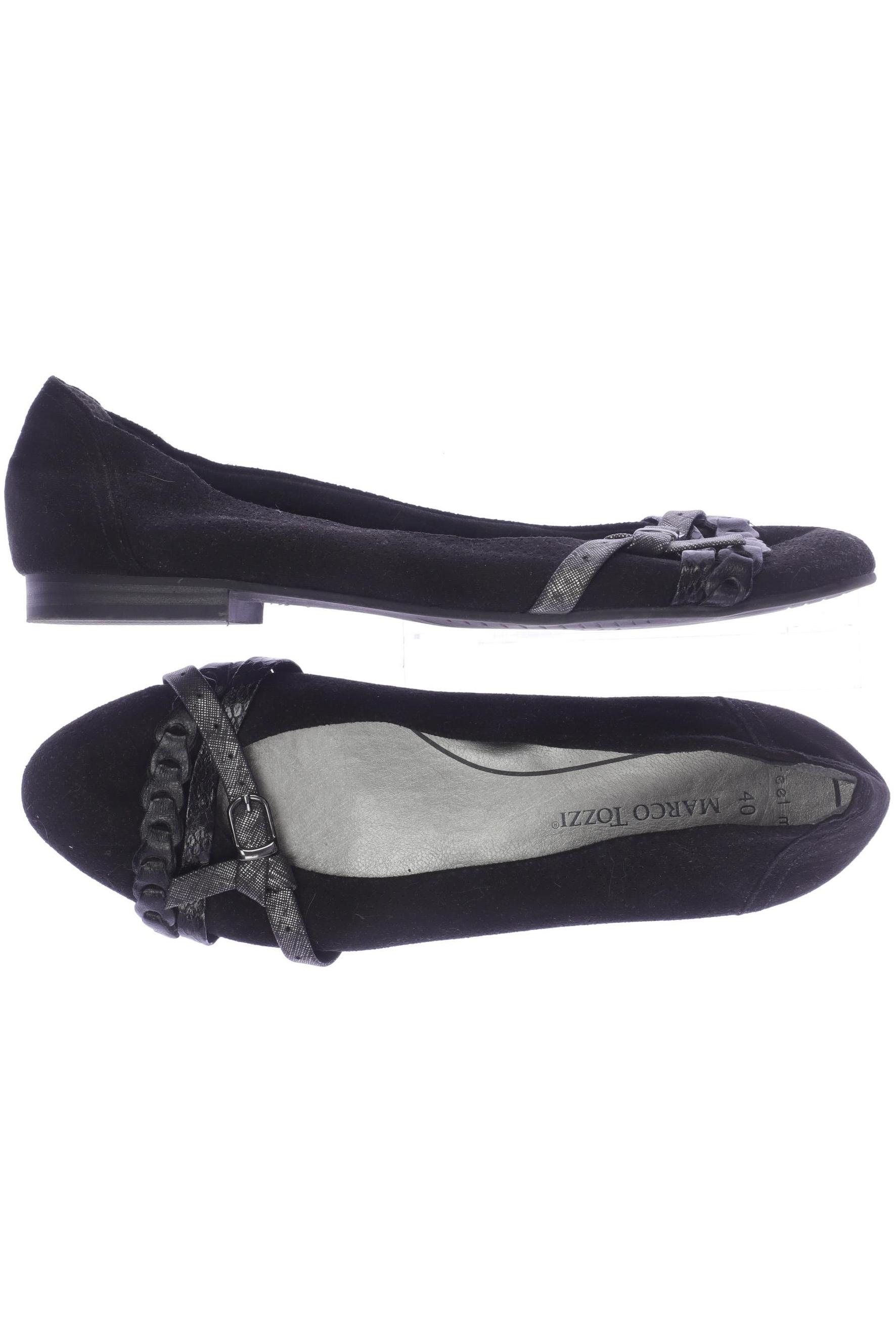 

Marco Tozzi Damen Ballerinas, schwarz, Gr. 40