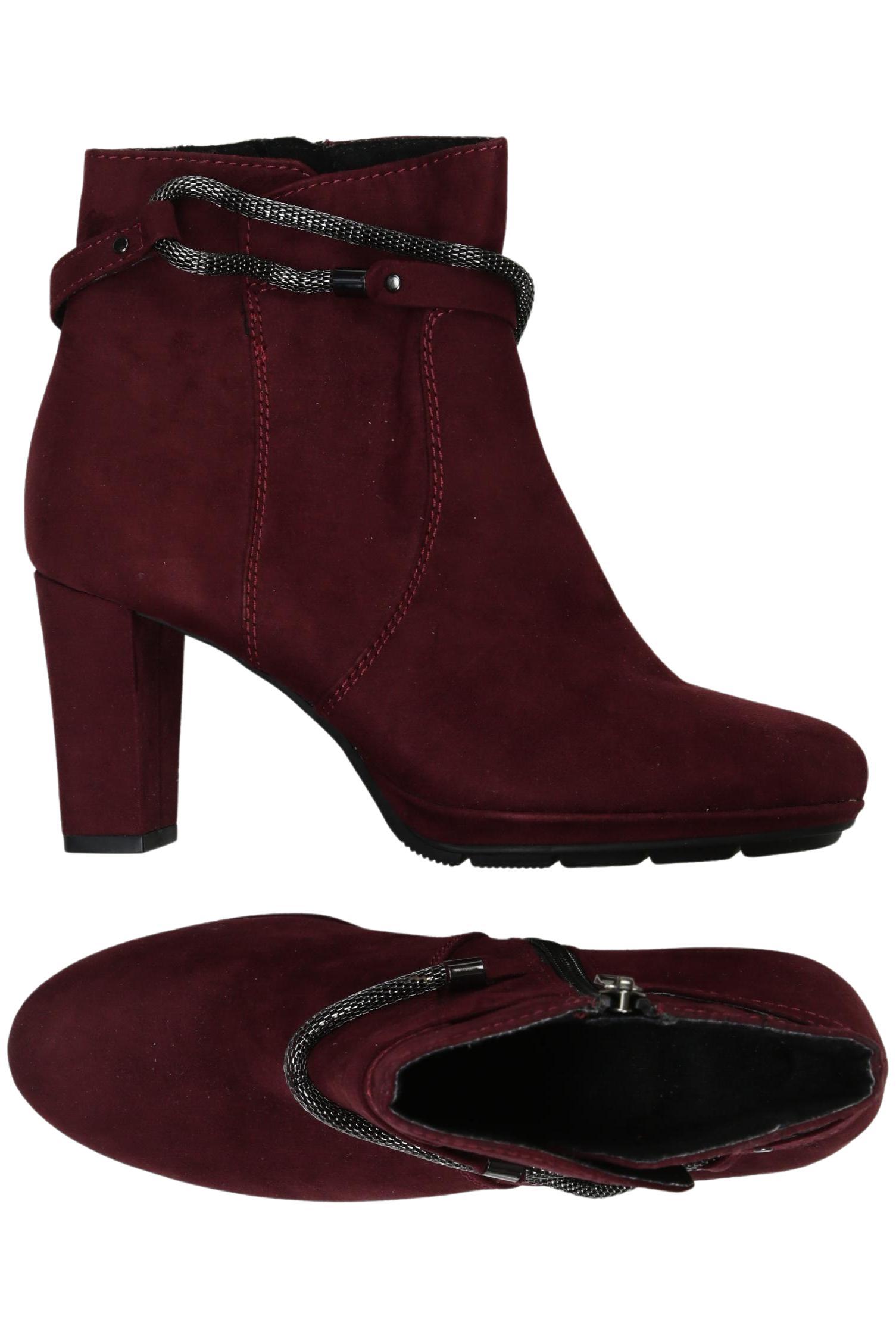 

Marco Tozzi Damen Stiefelette, bordeaux, Gr. 37
