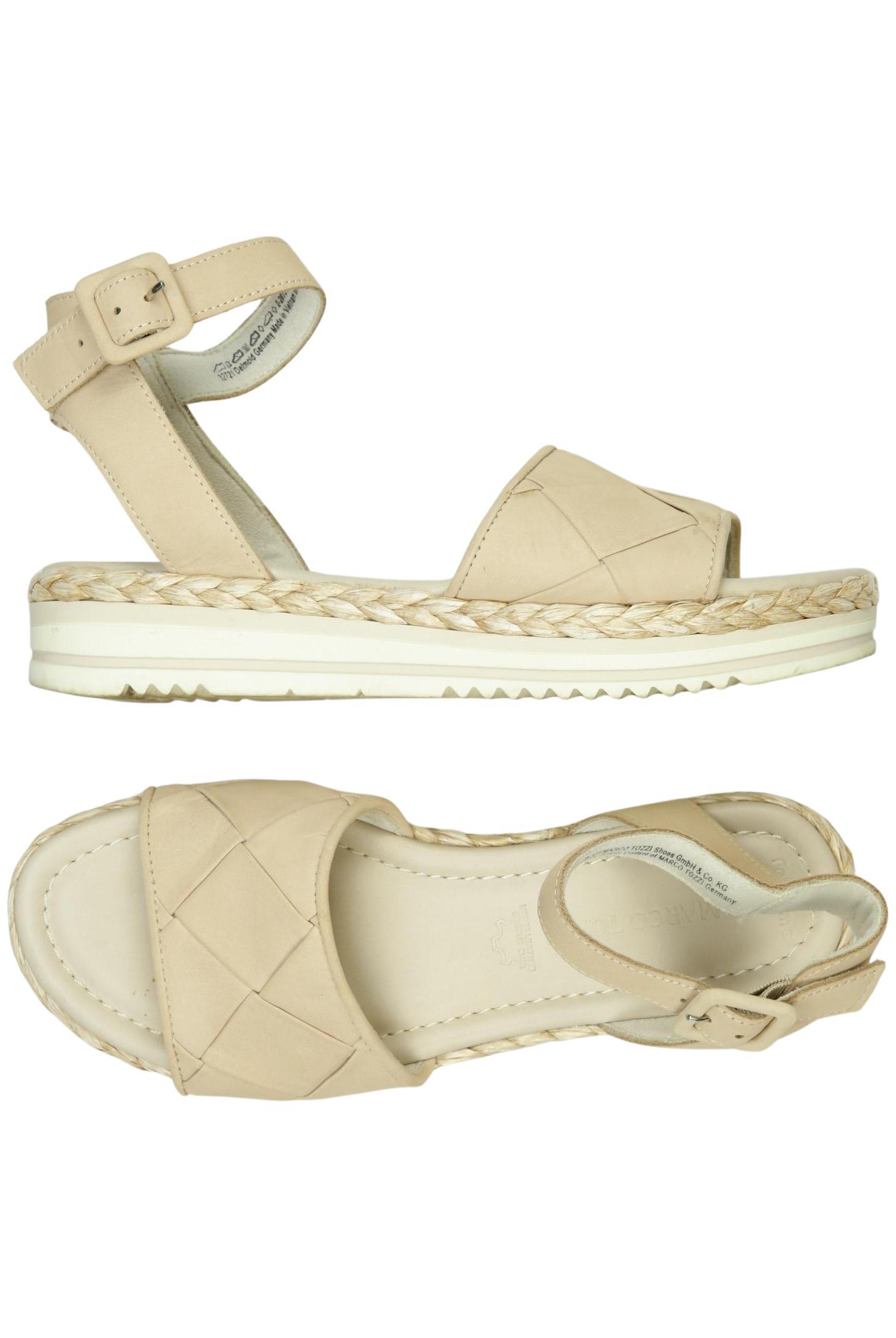 

Marco Tozzi Damen Sandale, beige, Gr. 39