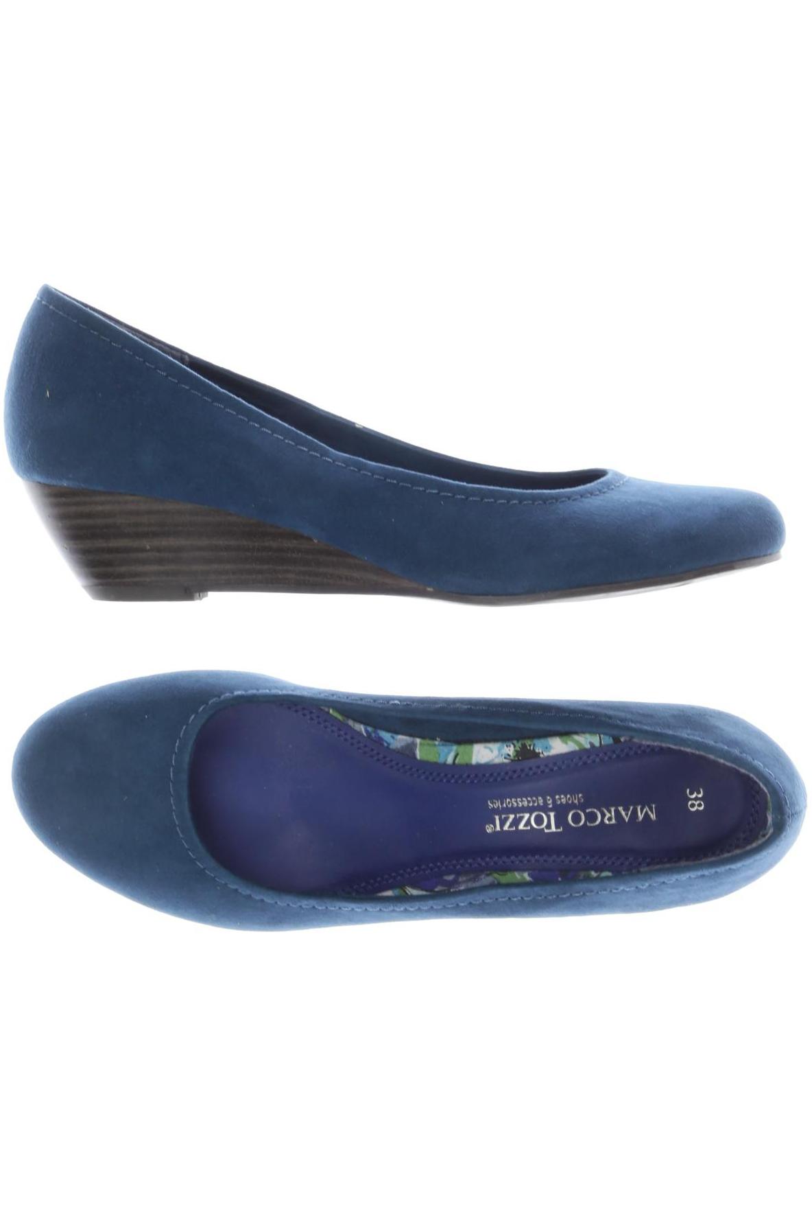 

Marco Tozzi Damen Ballerinas, blau, Gr. 38