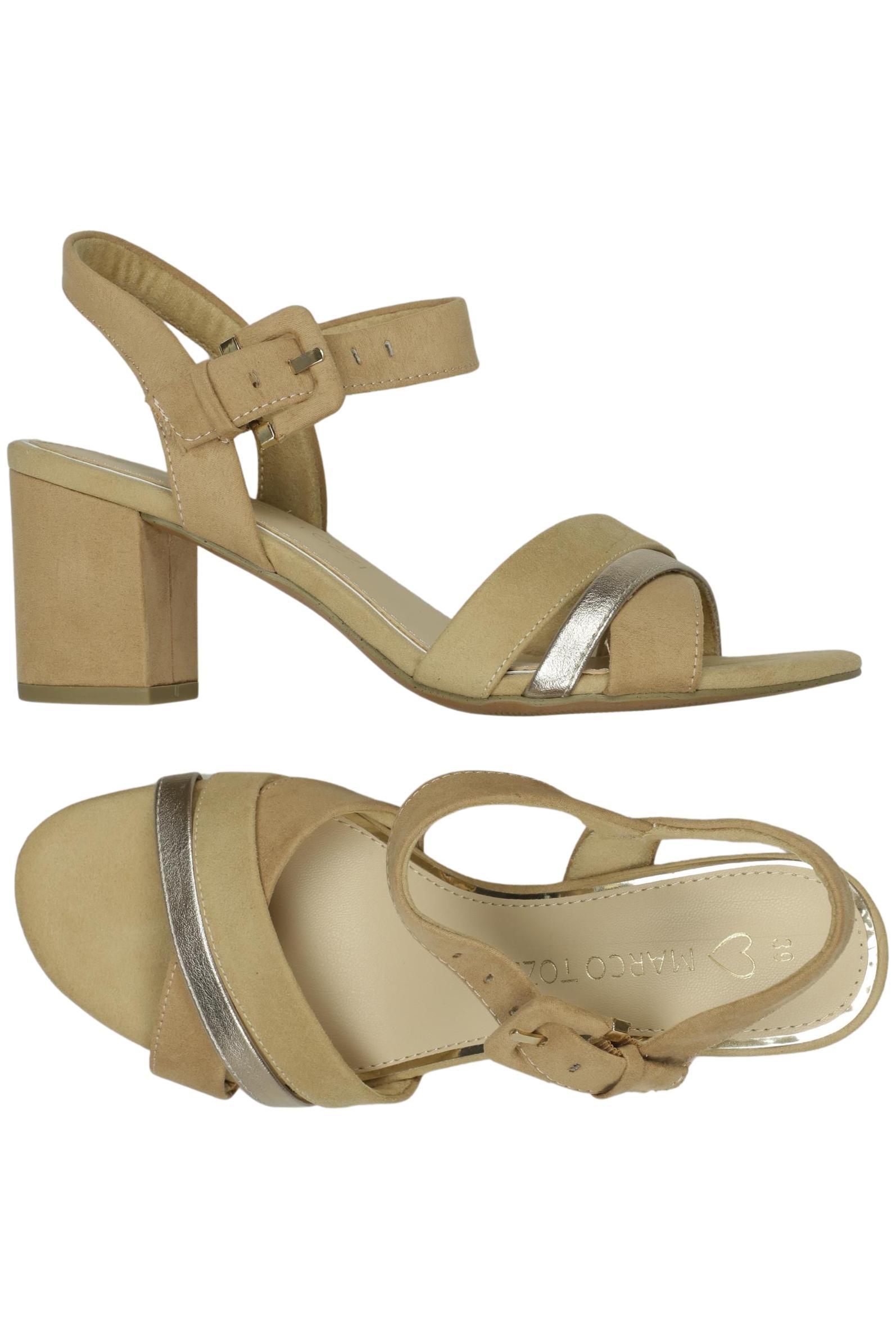 

Marco Tozzi Damen Sandale, beige, Gr. 39