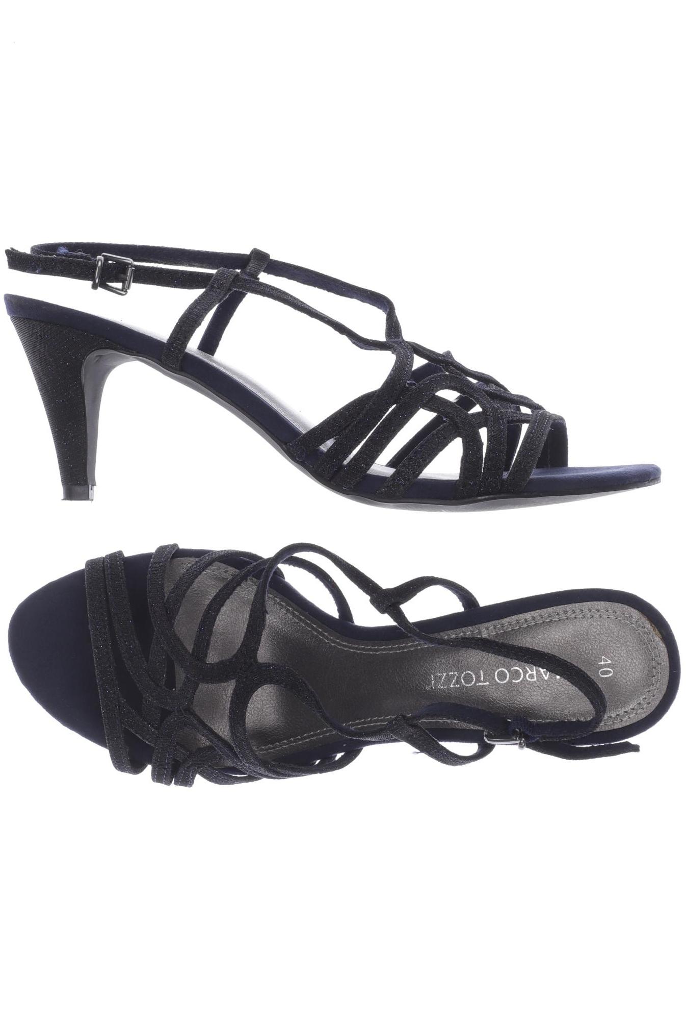 

Marco Tozzi Damen Sandale, marineblau, Gr. 40