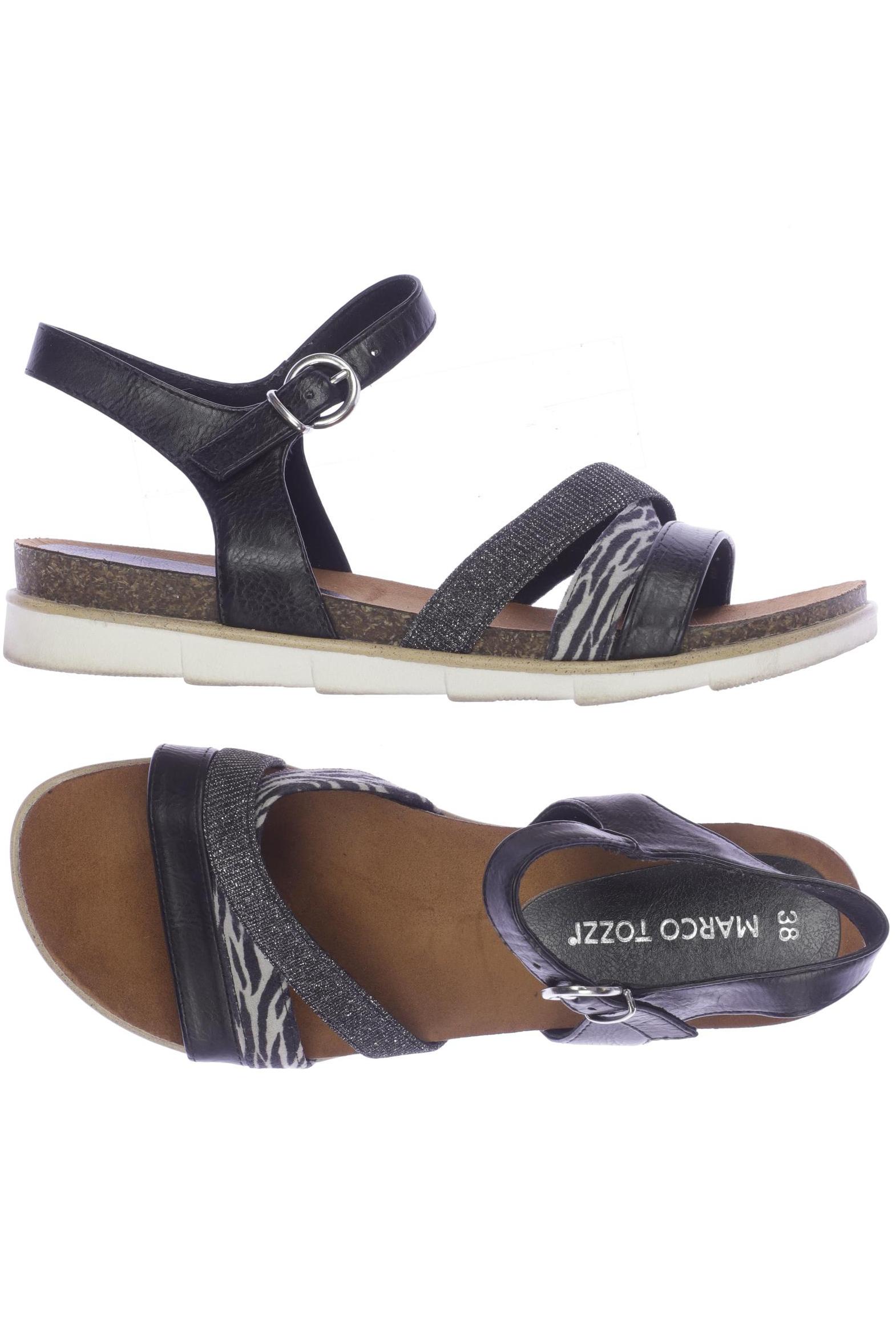 

Marco Tozzi Damen Sandale, schwarz, Gr. 38