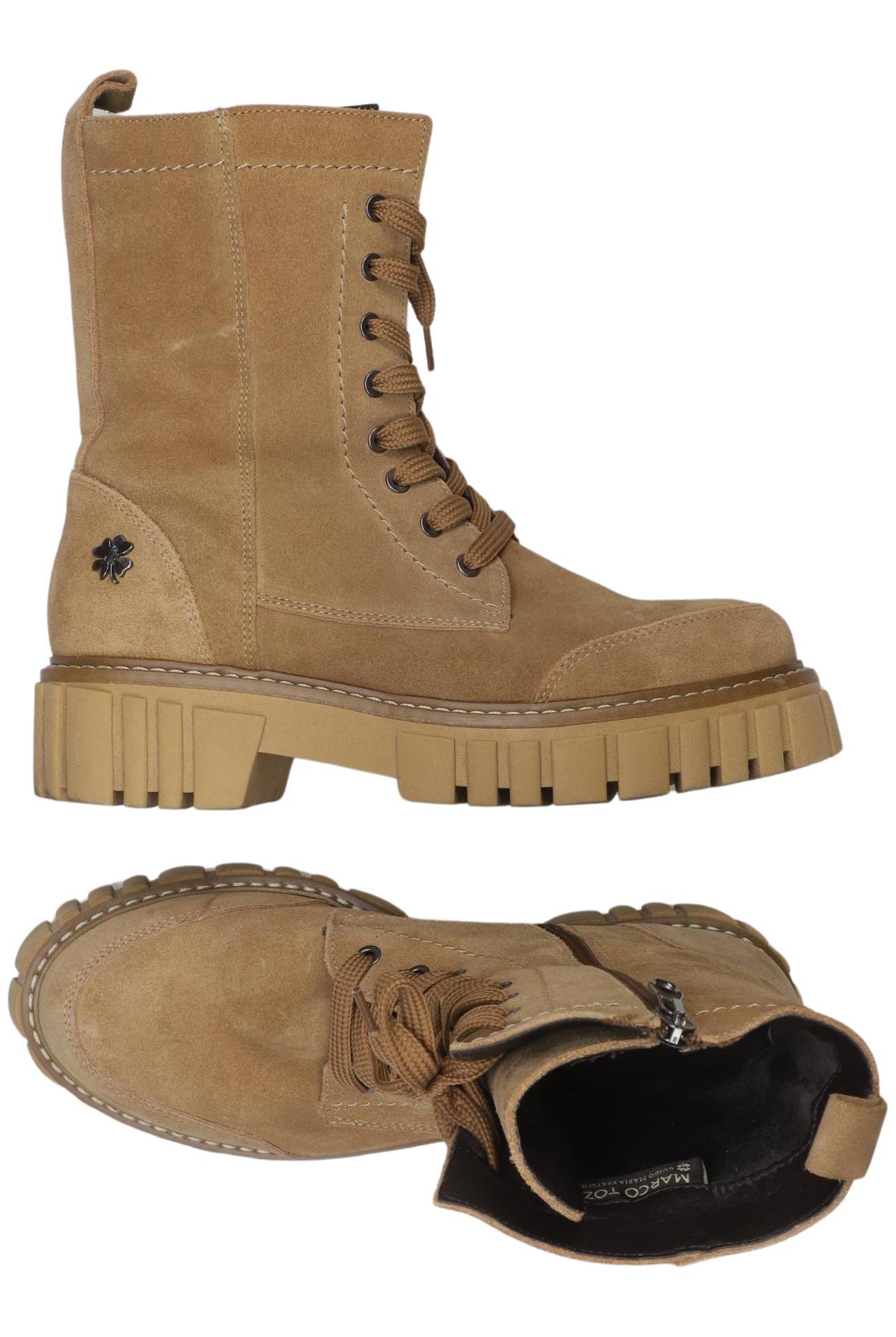 

Marco Tozzi Damen Stiefel, beige, Gr. 38