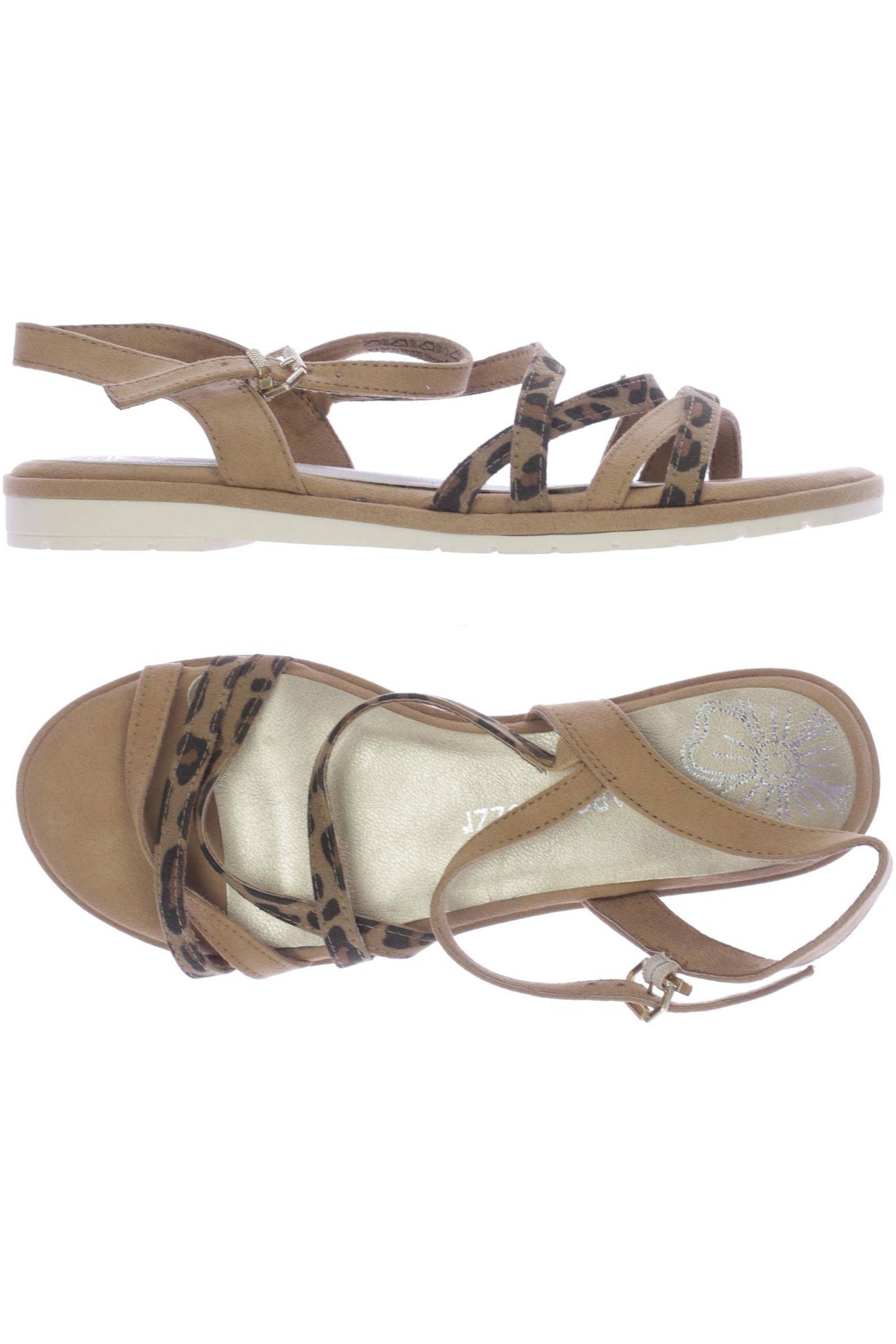 

Marco Tozzi Damen Sandale, beige, Gr. 37