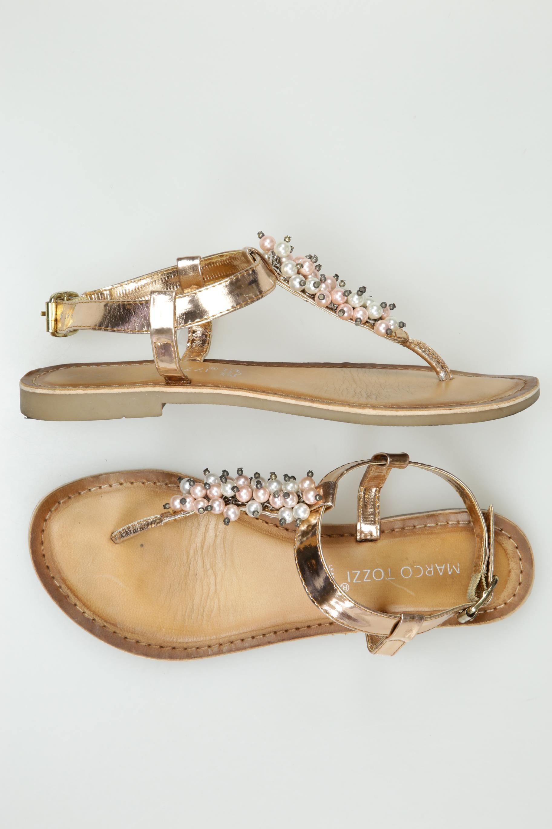 

Marco Tozzi Damen Sandale, gold, Gr. 37