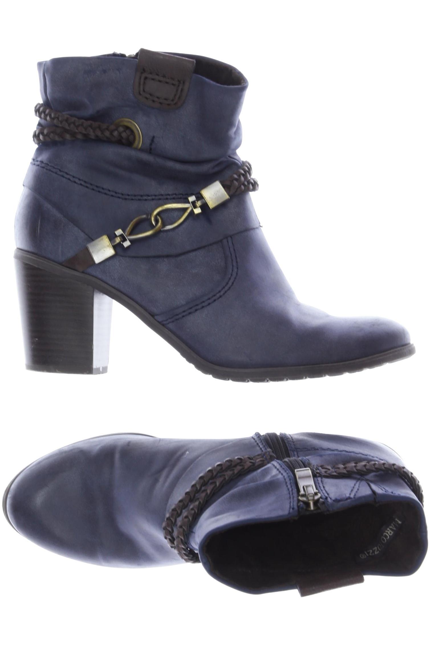 

Marco Tozzi Damen Stiefelette, marineblau, Gr. 38