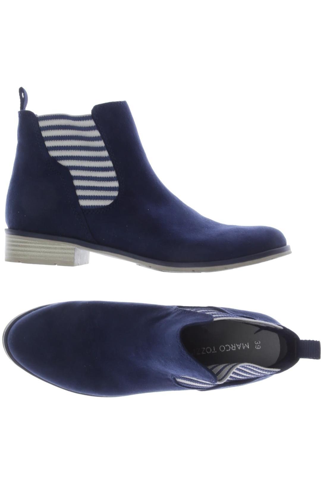 

Marco Tozzi Damen Stiefelette, marineblau, Gr. 39