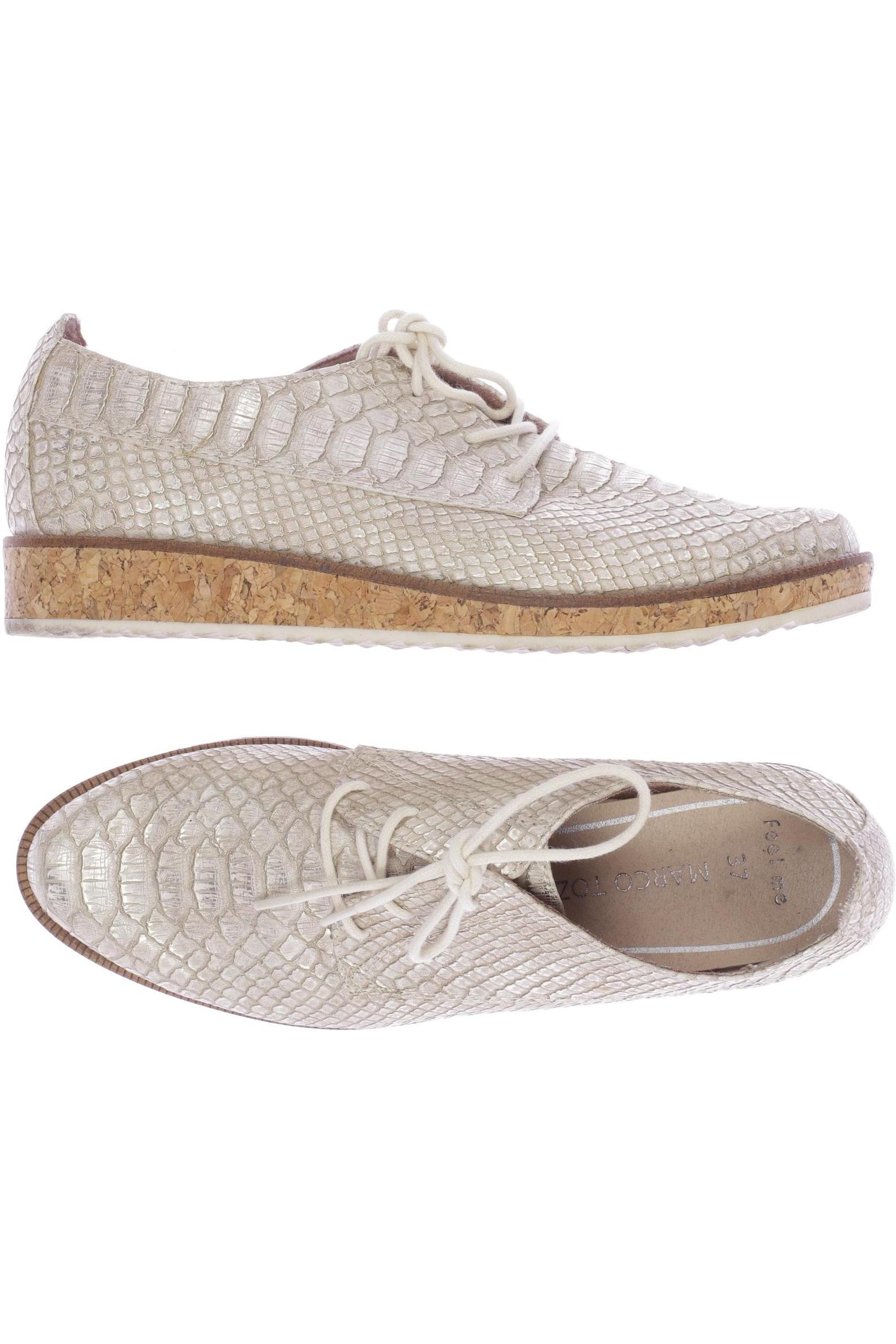 

Marco Tozzi Damen Halbschuh, beige, Gr. 37