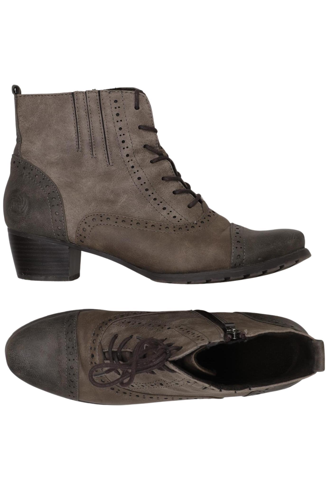 

Marco Tozzi Damen Stiefelette, grau, Gr. 42