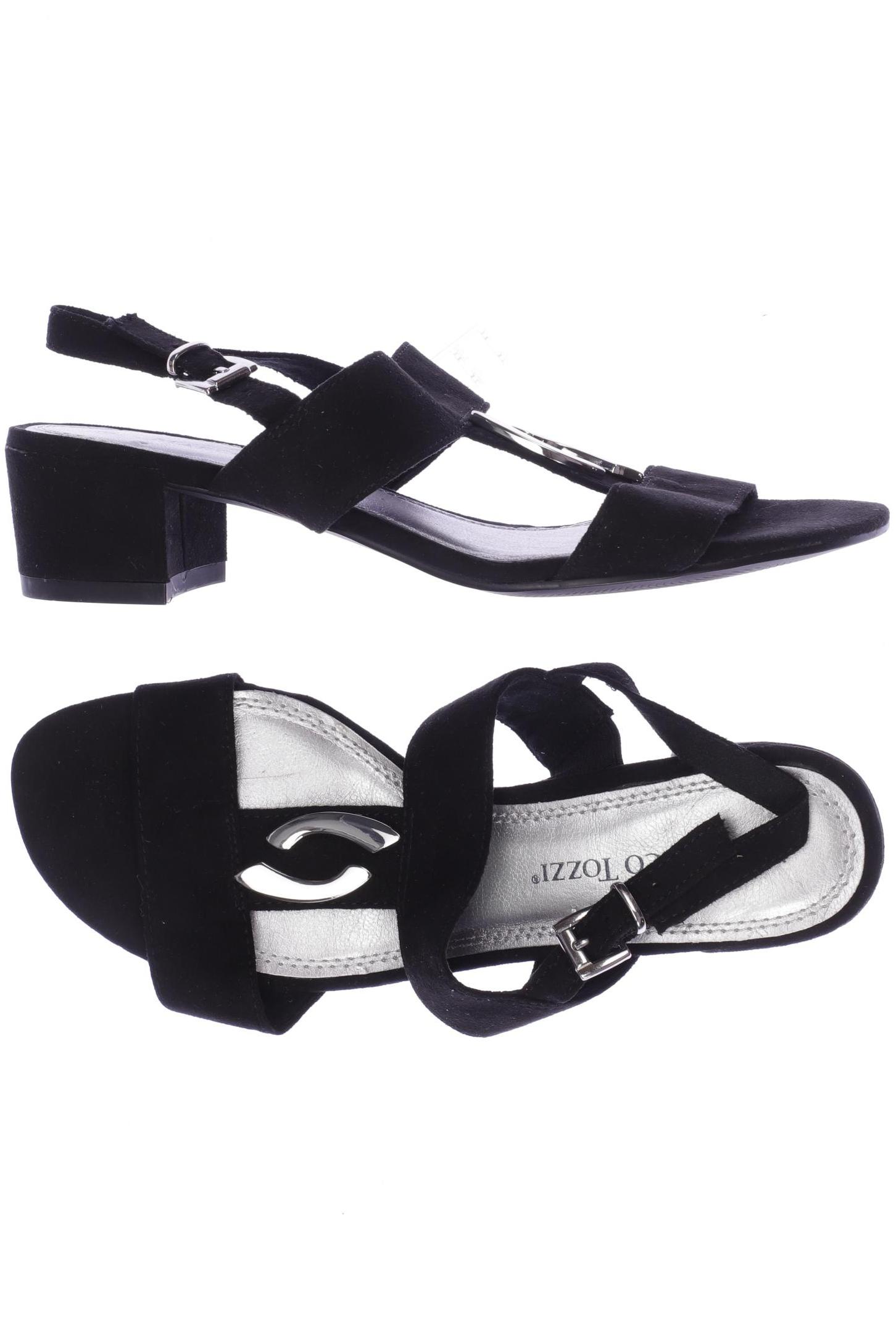 

Marco Tozzi Damen Sandale, schwarz, Gr. 37