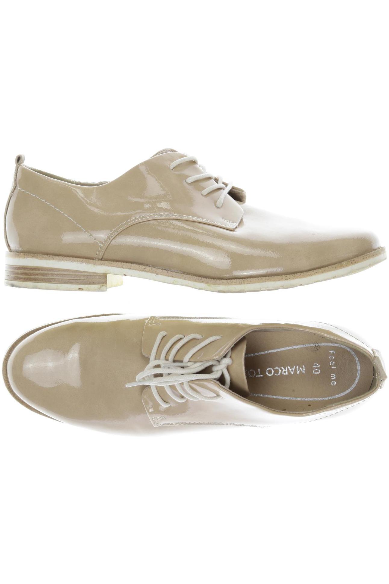 

Marco Tozzi Damen Halbschuh, beige, Gr. 40