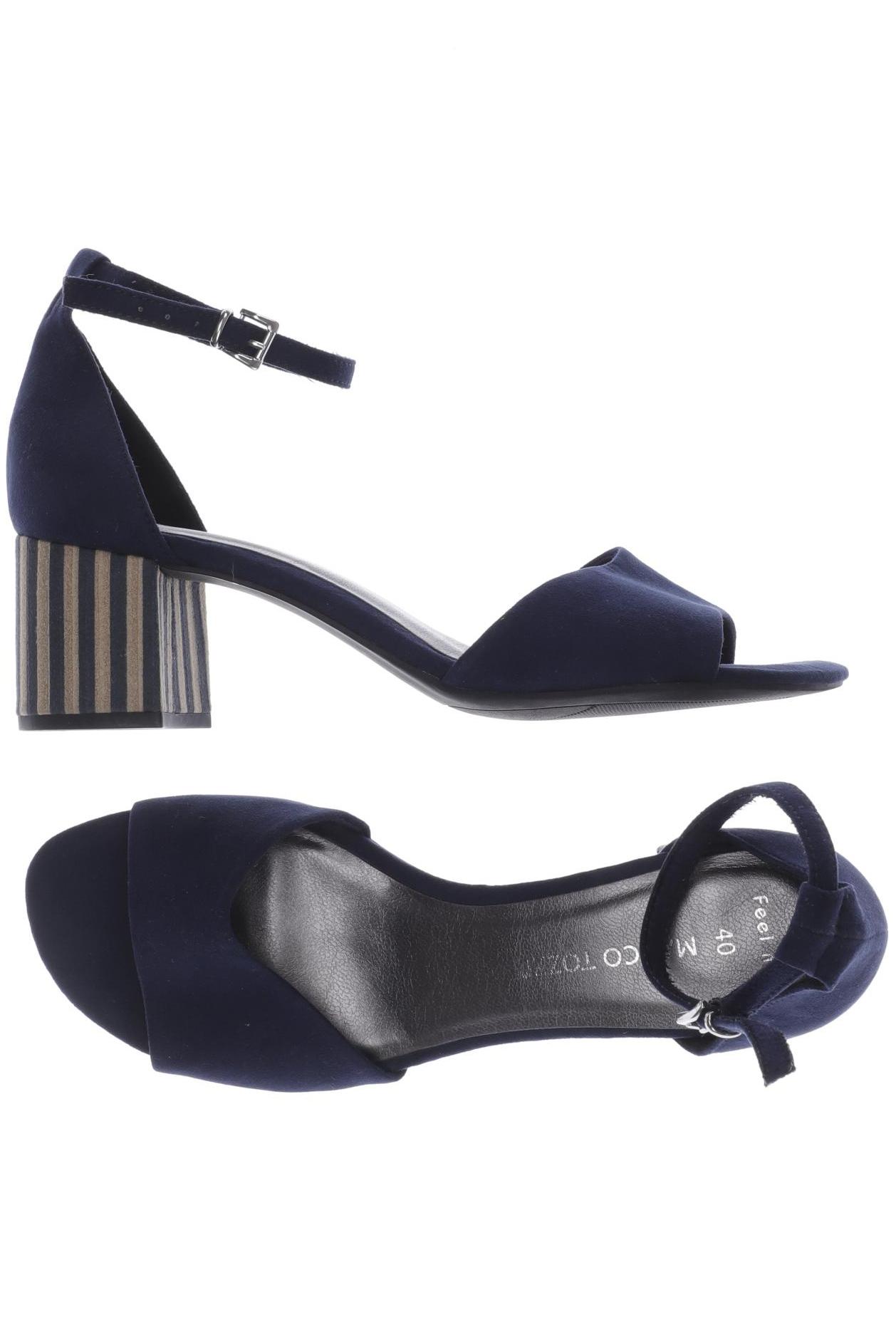 

Marco Tozzi Damen Sandale, marineblau, Gr. 40