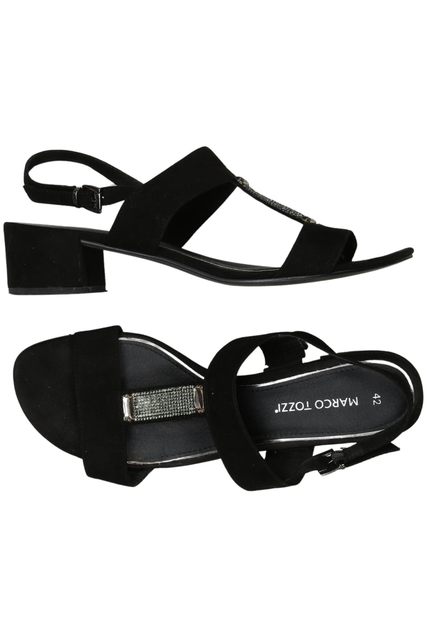 

Marco Tozzi Damen Sandale, schwarz, Gr. 42
