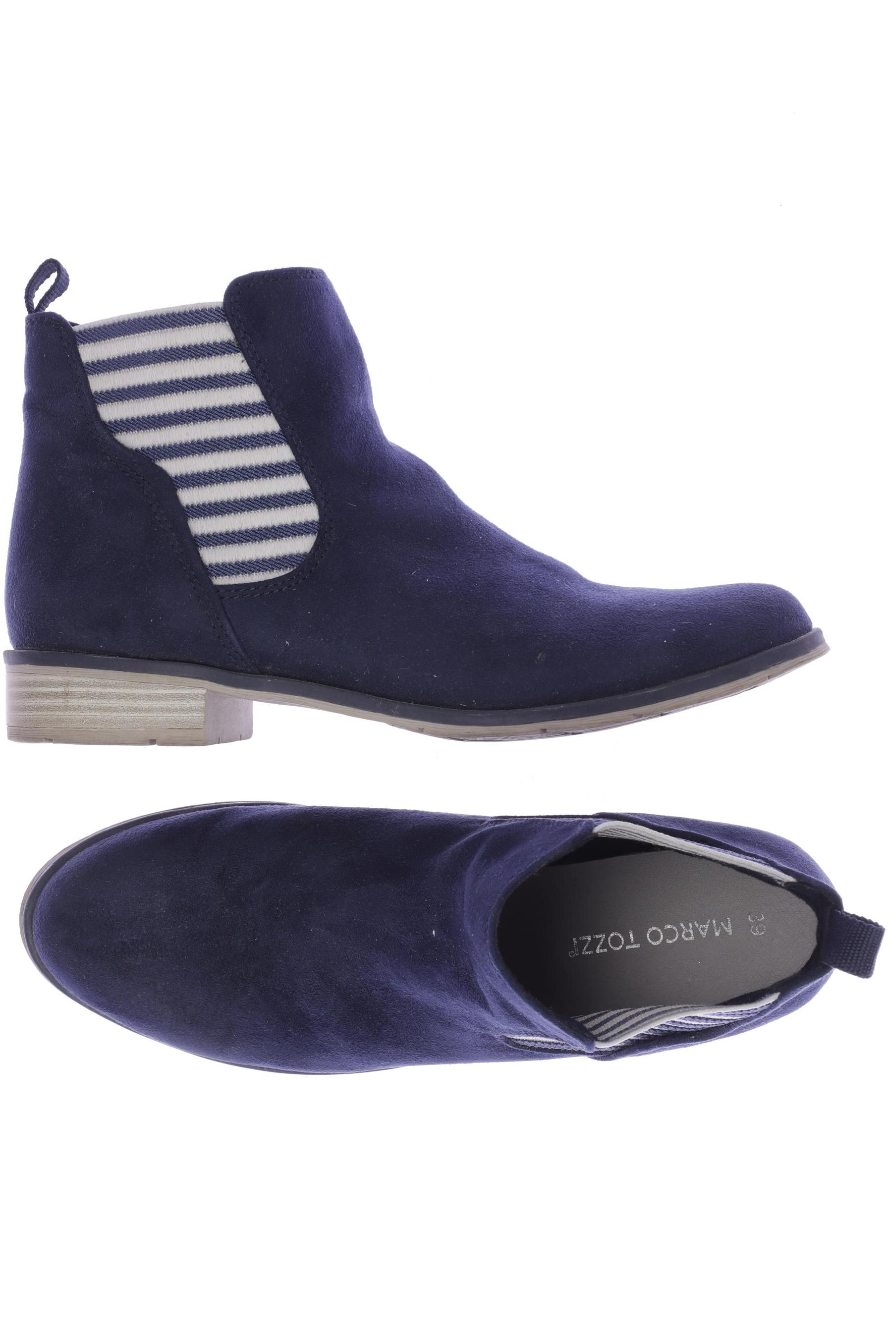 

Marco Tozzi Damen Stiefelette, marineblau, Gr. 39