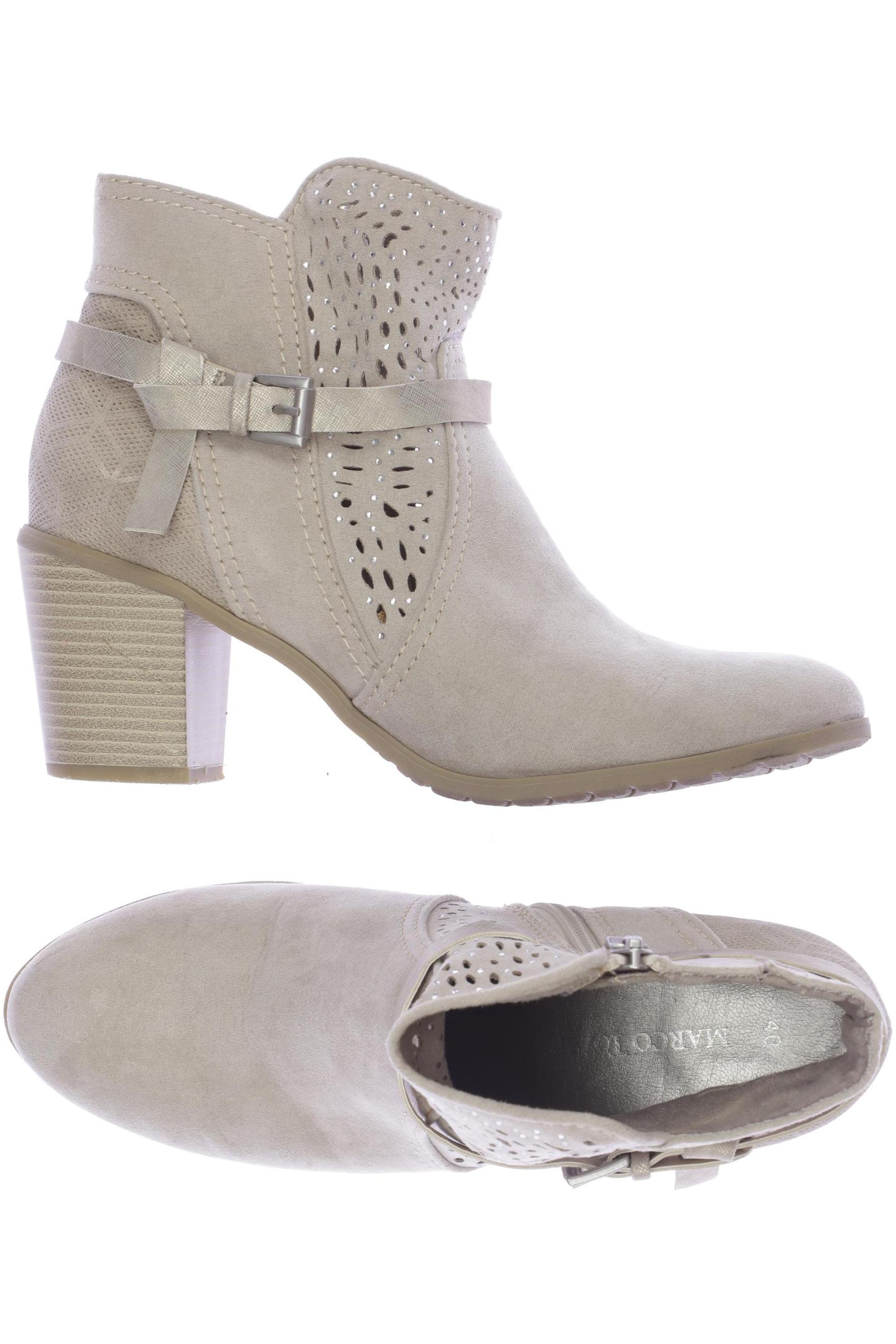 

Marco Tozzi Damen Stiefelette, beige, Gr. 40
