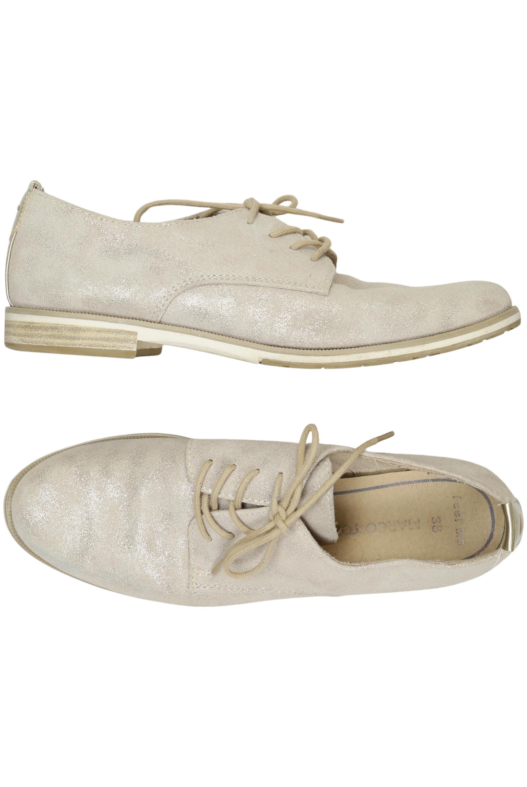 

Marco Tozzi Damen Halbschuh, beige, Gr. 38