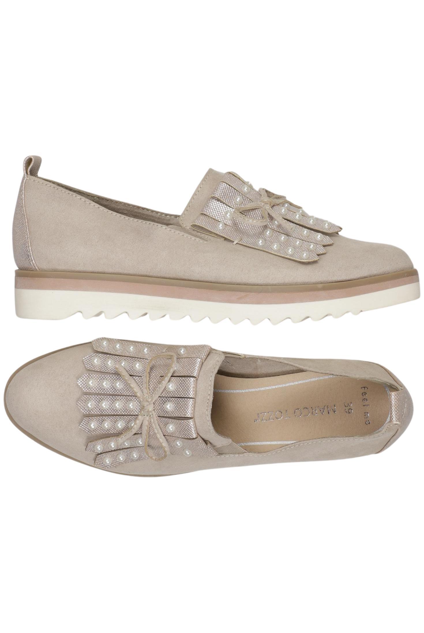 

Marco Tozzi Damen Halbschuh, beige, Gr. 39