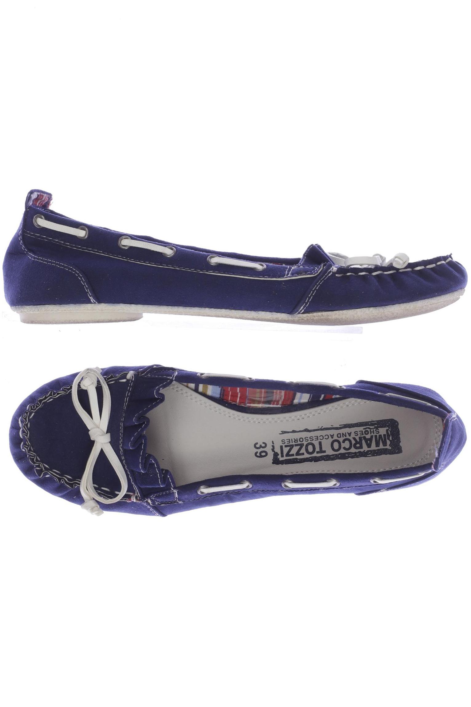 

Marco Tozzi Damen Halbschuh, marineblau