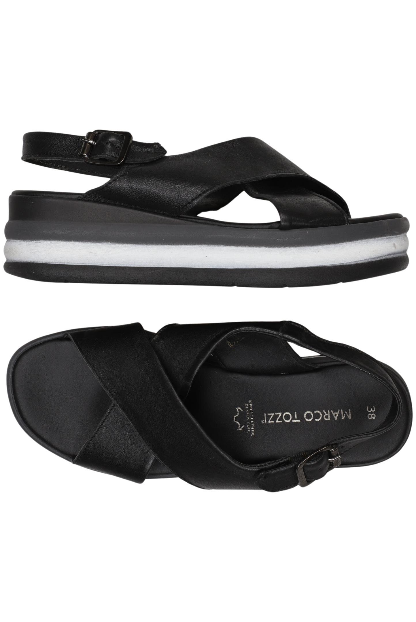 

Marco Tozzi Damen Sandale, schwarz, Gr. 38