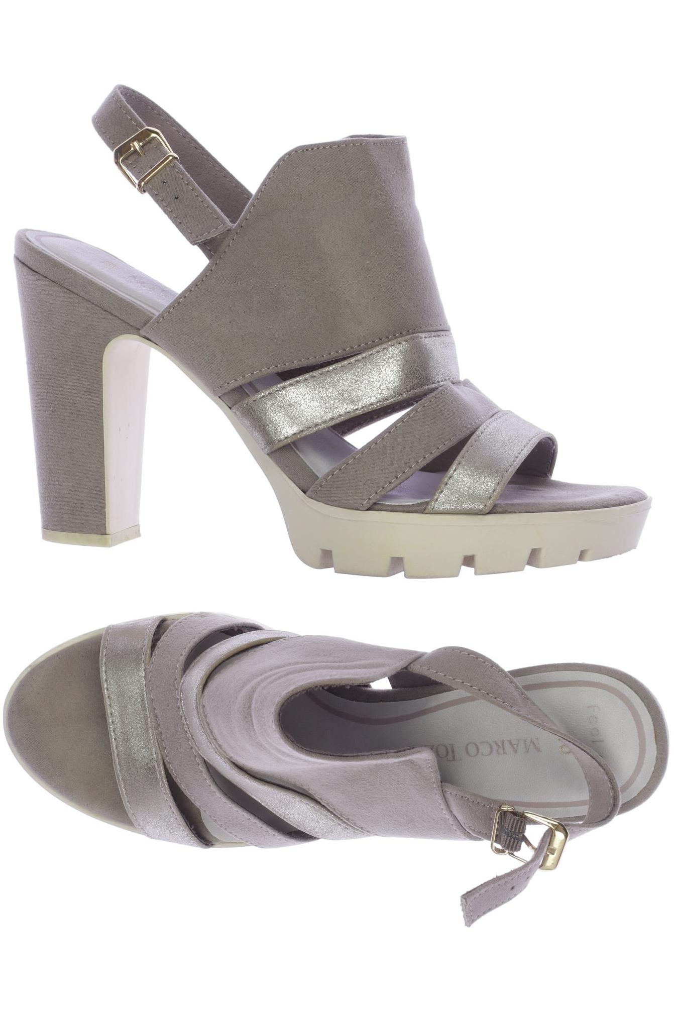 

Marco Tozzi Damen Sandale, grau, Gr. 40