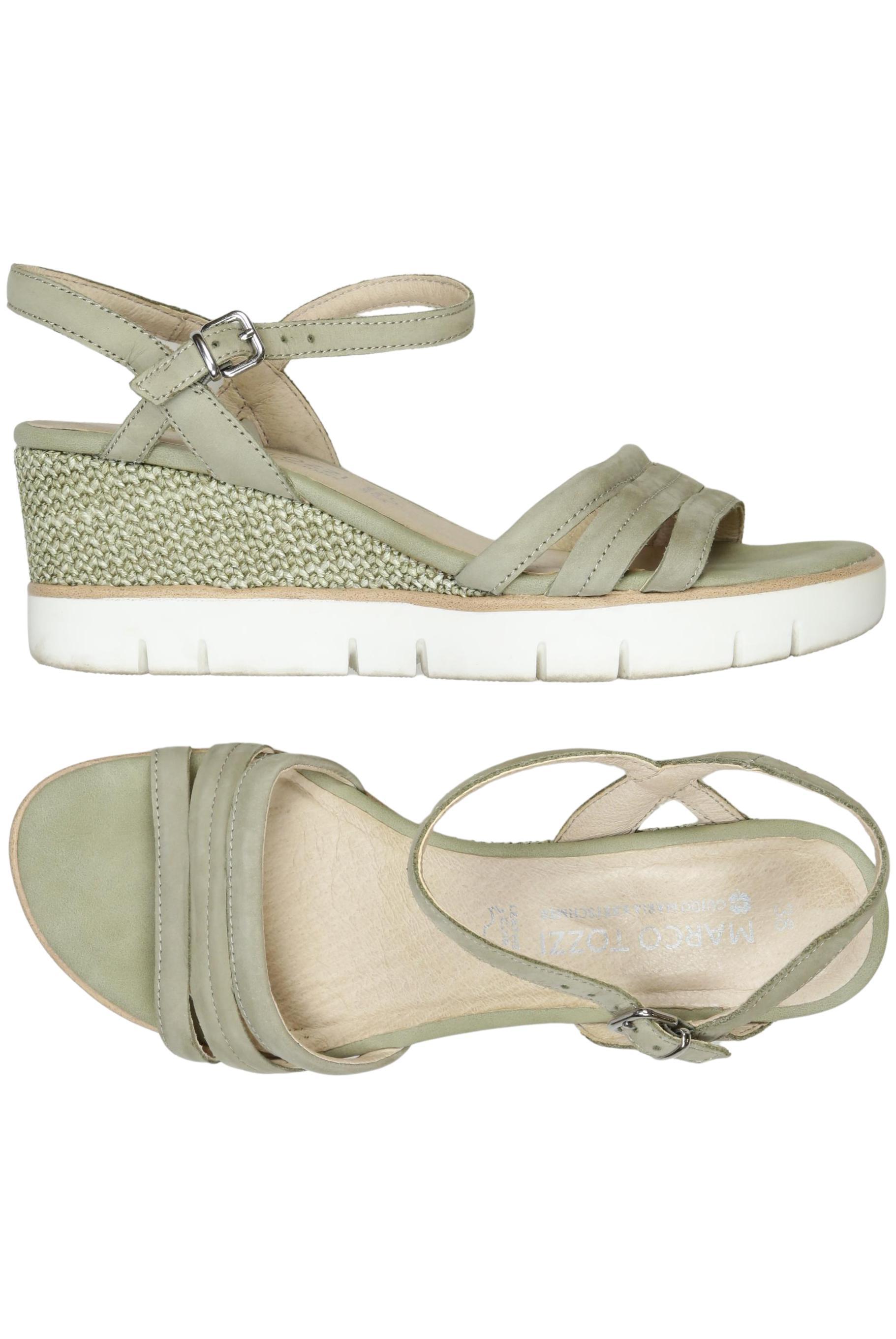 

Marco Tozzi Damen Sandale, grün, Gr. 38