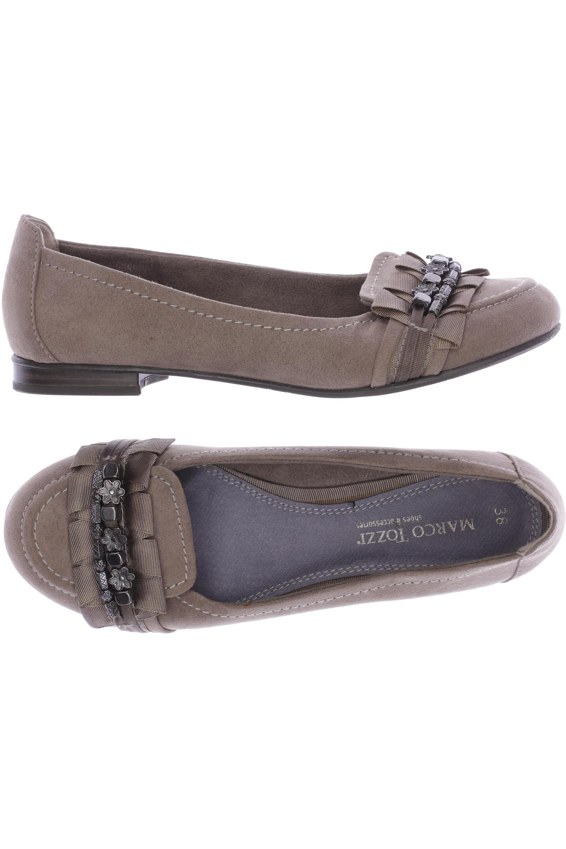 

Marco Tozzi Damen Ballerinas, braun